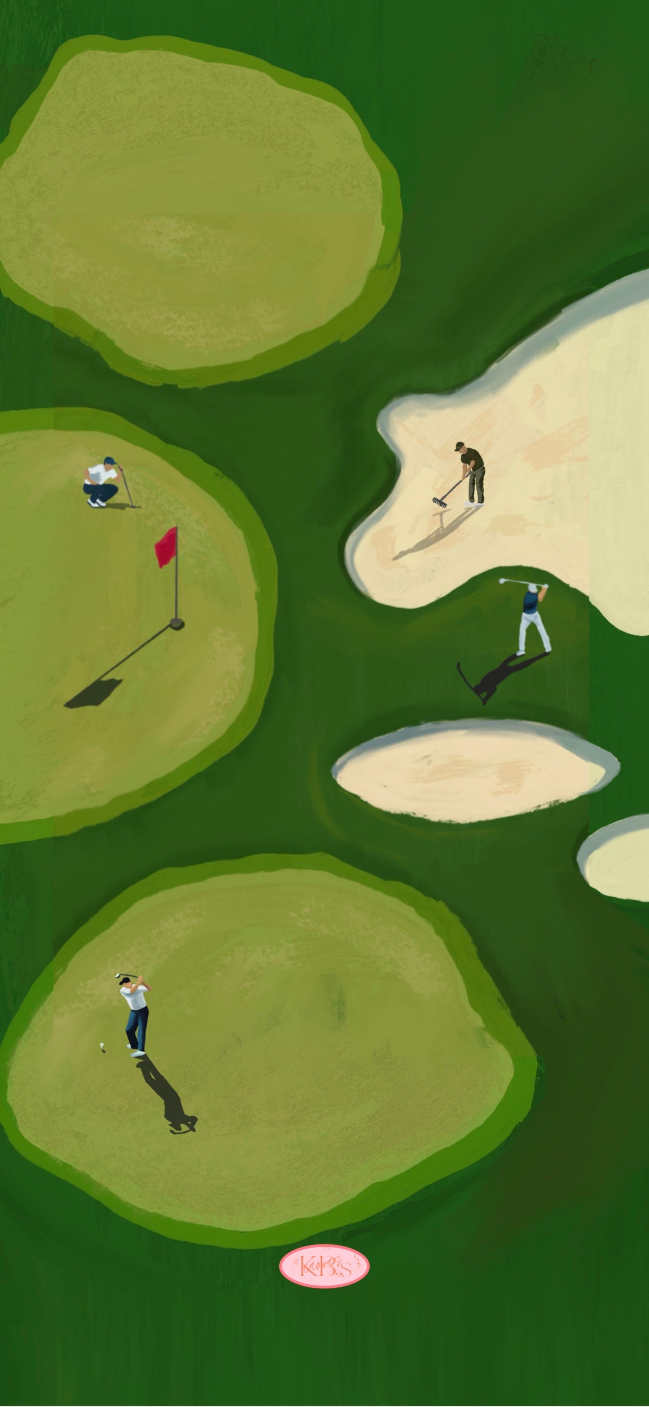 Fairway Tote Phone Wallpaper