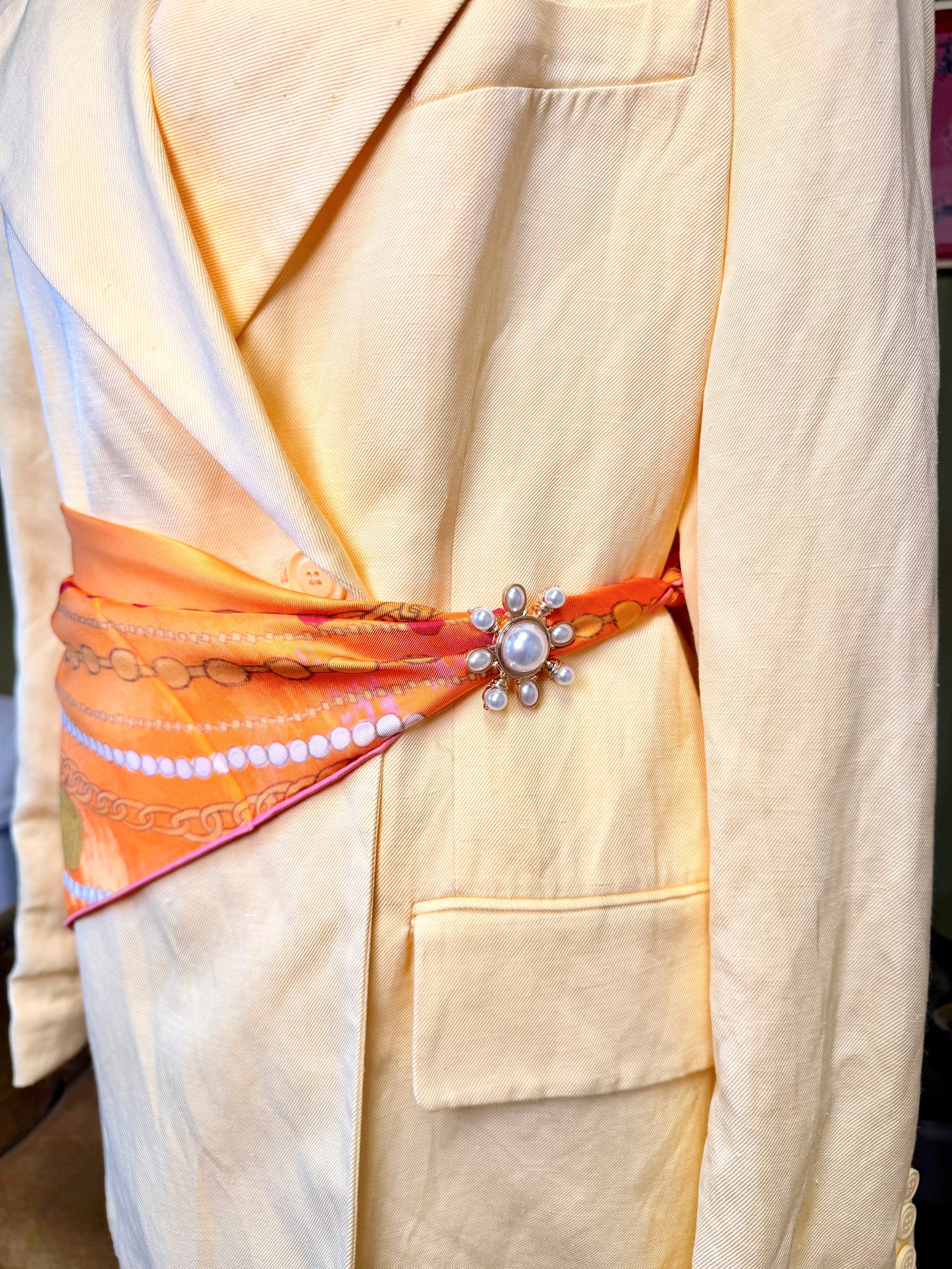 Radiant Pearl Brooch