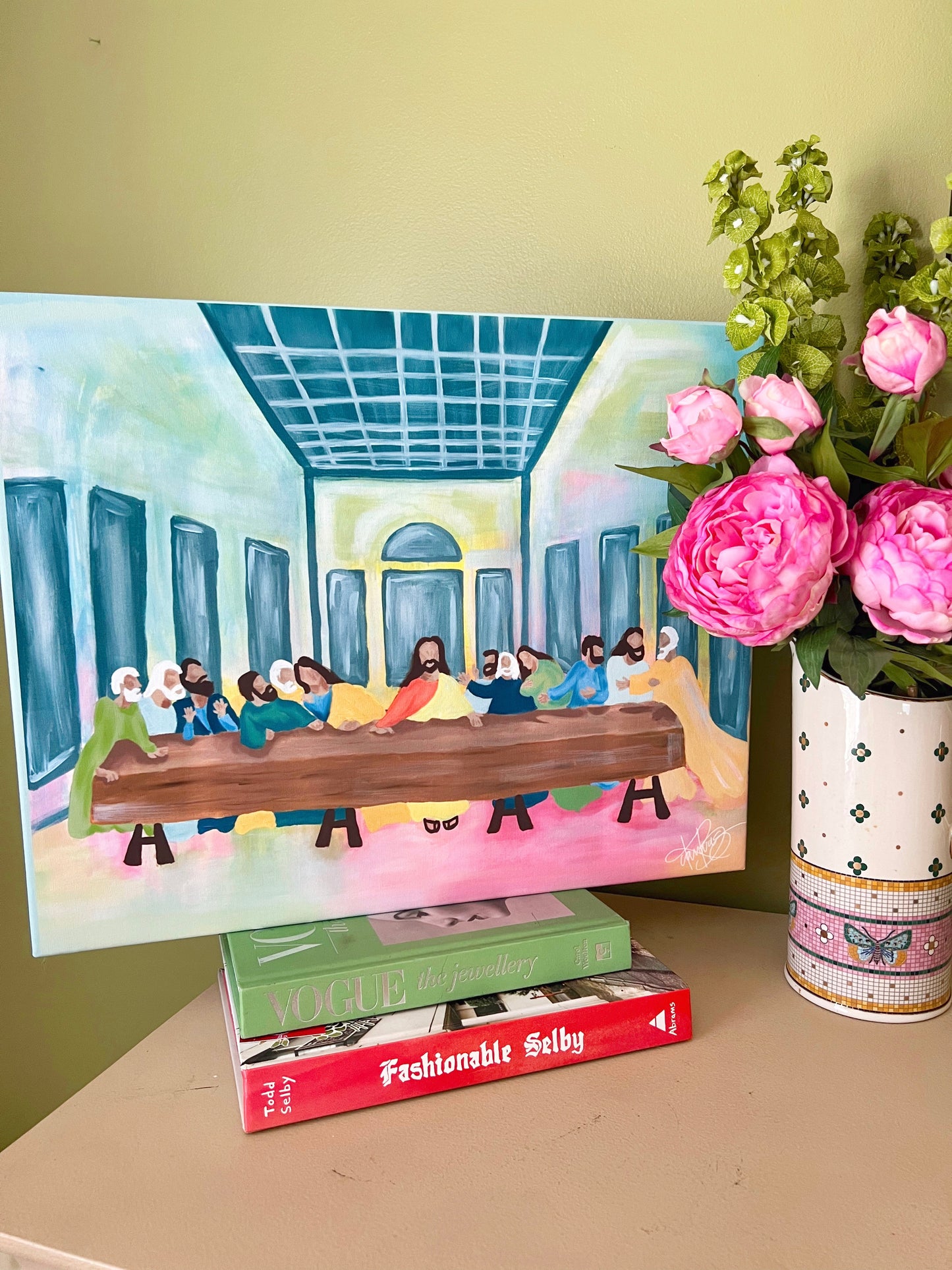 The Last Supper Printed Canvas