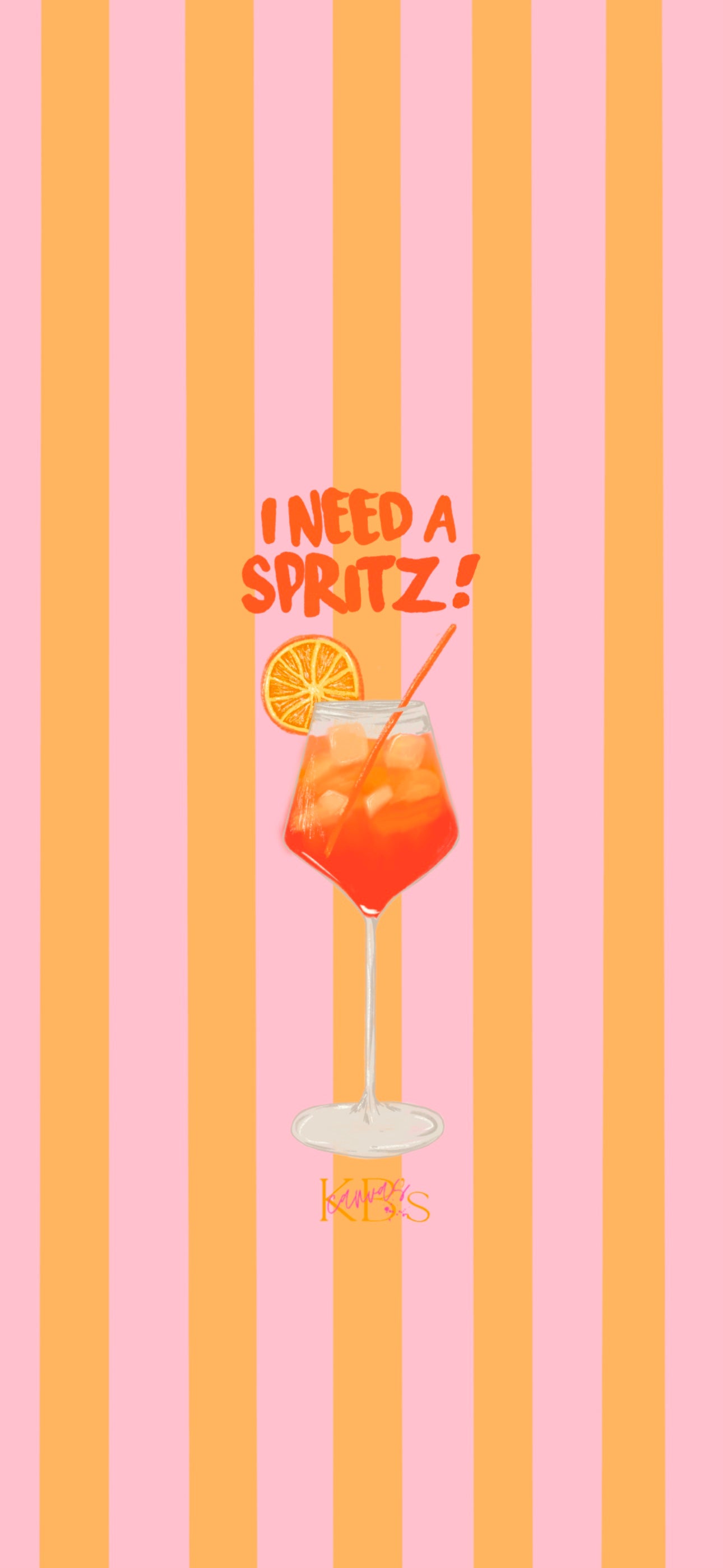 I Need A Spritz! Wallpaper