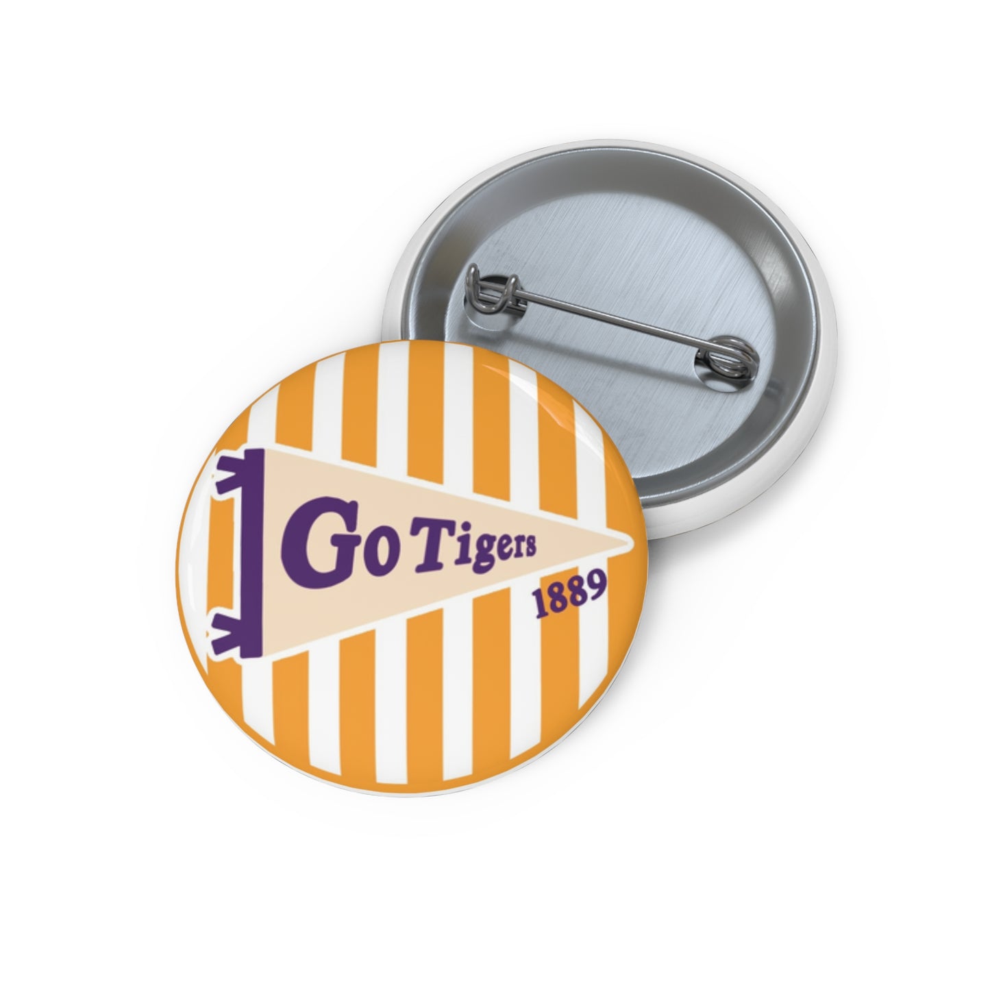 Go Tigers Button
