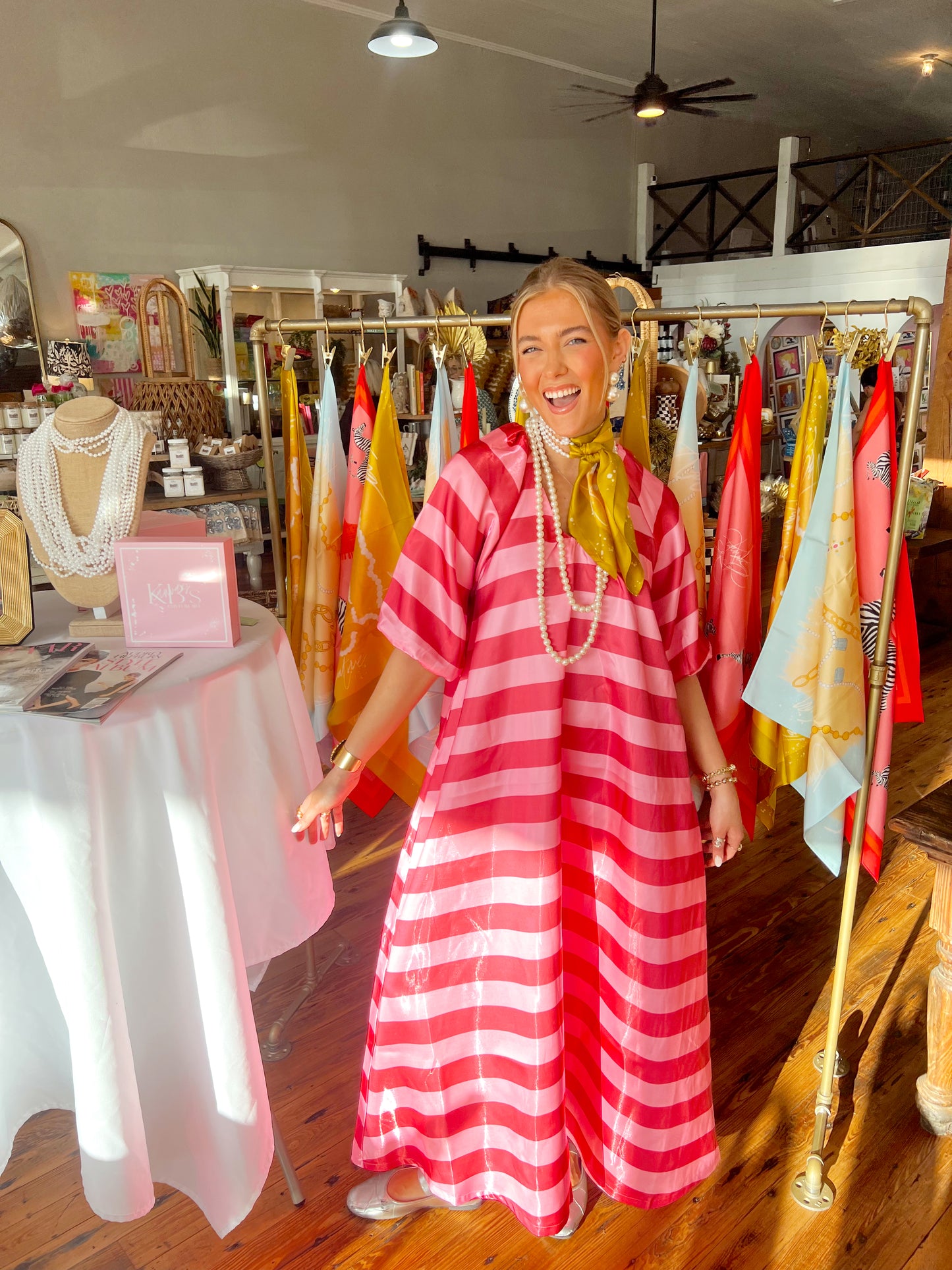 Ibiza Summer Fling: KB's Canvas Scarf Styling Class