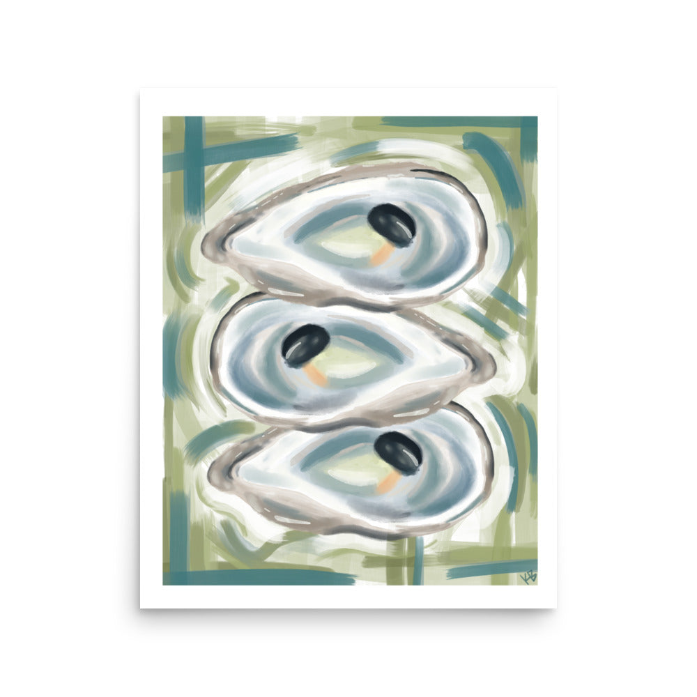 Oyster Cluster Print
