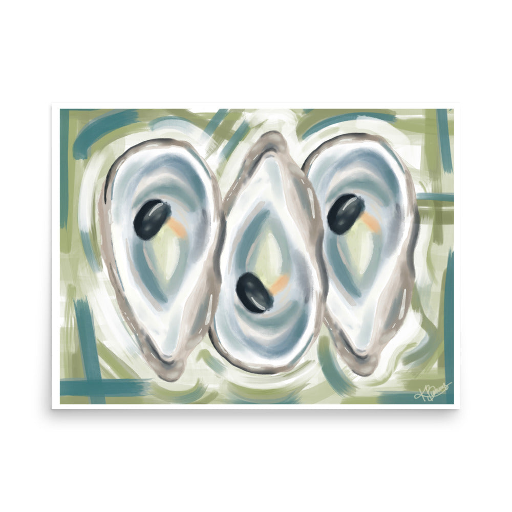 Abstract Oyster - Horizontal