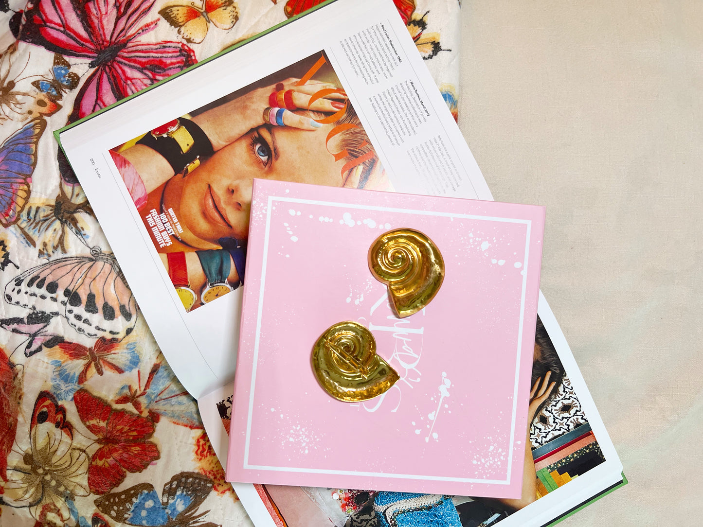 Conch Statement Brooch