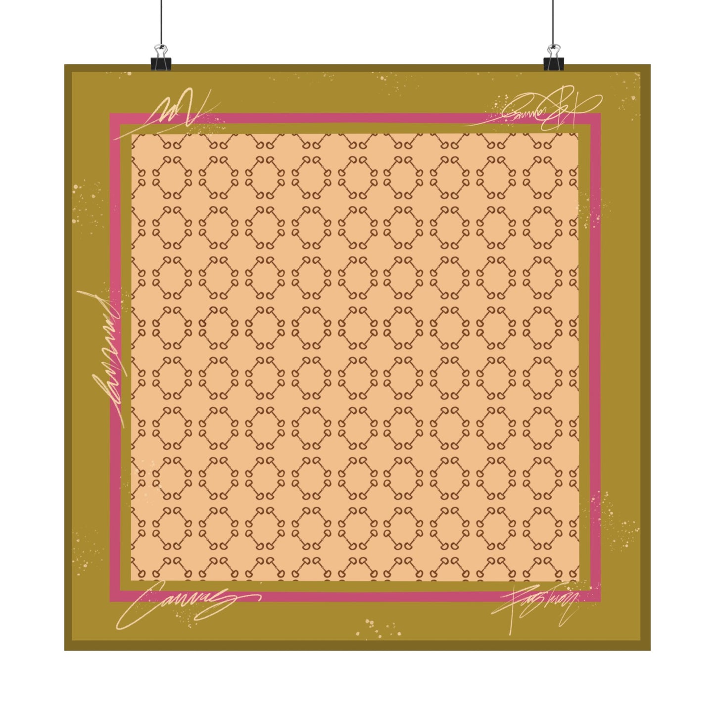 Le Mors Scarf Photo Print