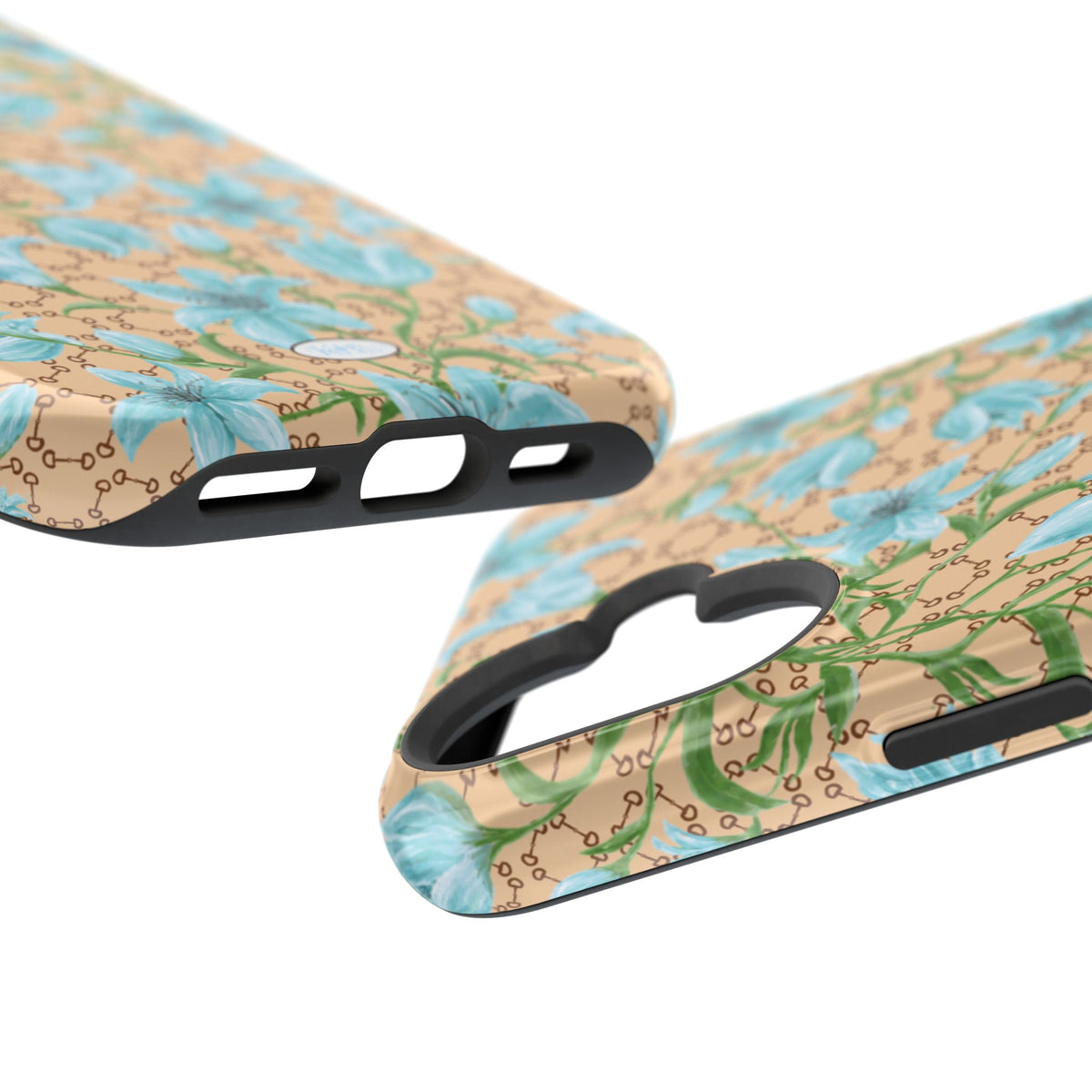 Horsebit Fleur Mag Safe Case for iPhone