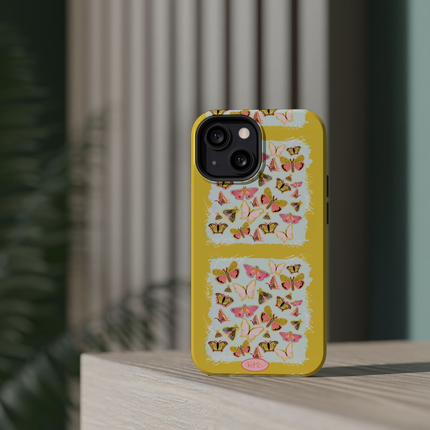 Butterfly Muse Scarf Mag Safe Case for iPhone