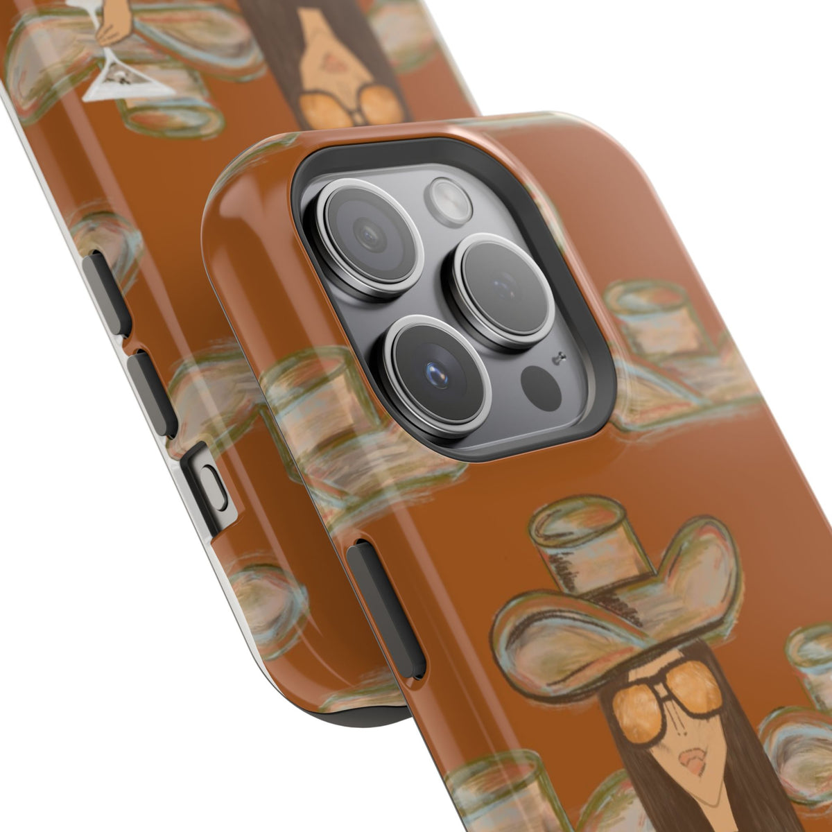 Cocktail Cowgirl Mag Safe Case for iPhone