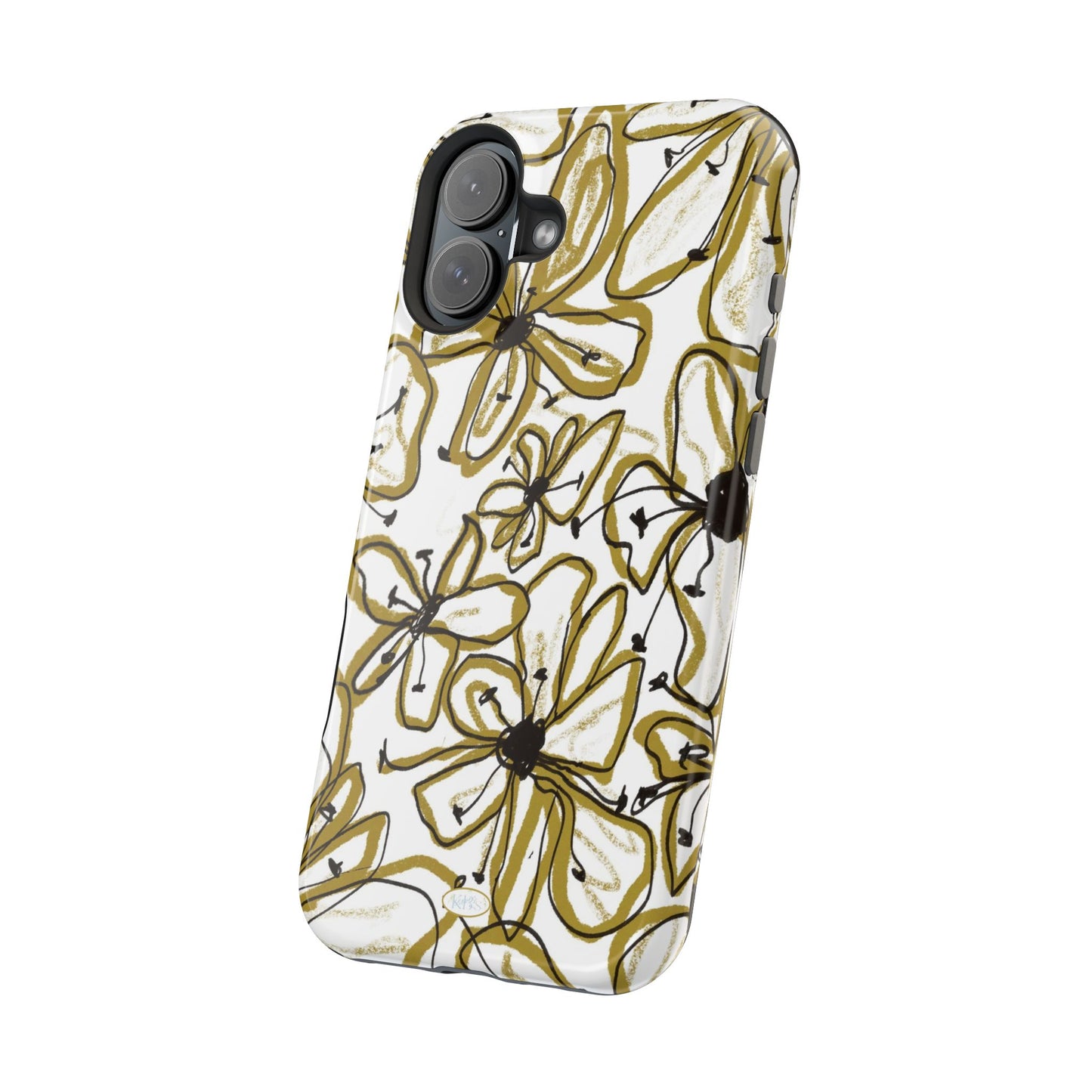 Floral Sketch Mag Safe Case for iPhone