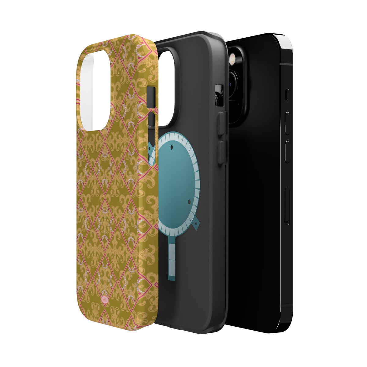 Pearl Trellis Mag Safe Case for iPhone