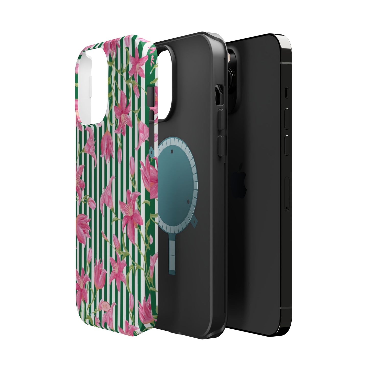 Azalea Stripe Mag Safe Case for iPhone