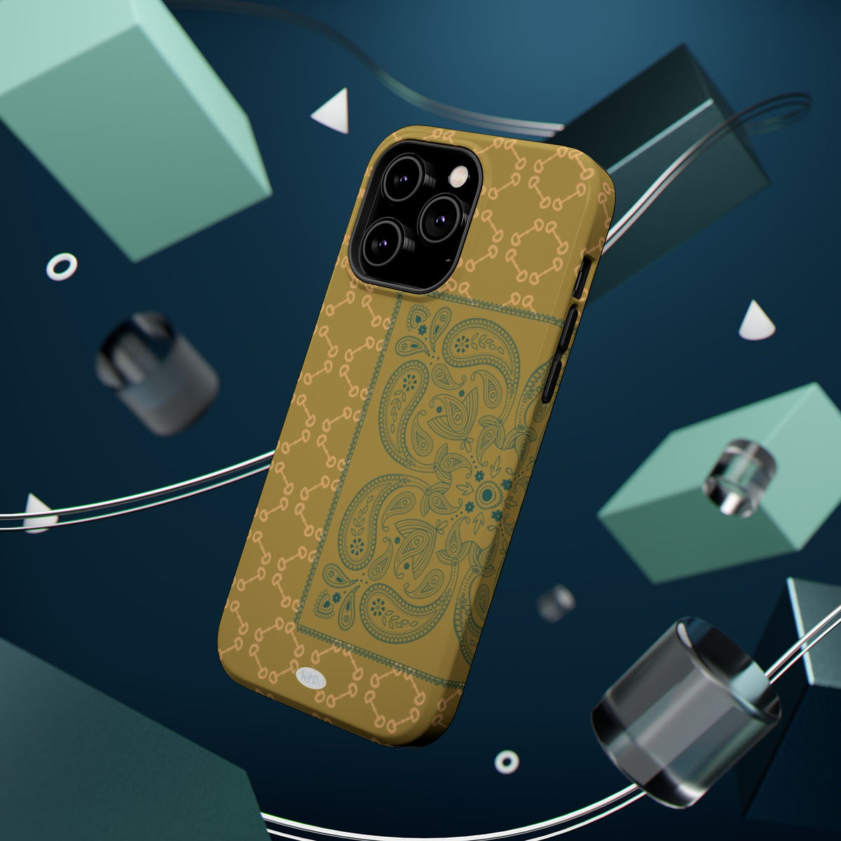 Horsebit Bandana Mag Safe Case for iPhone