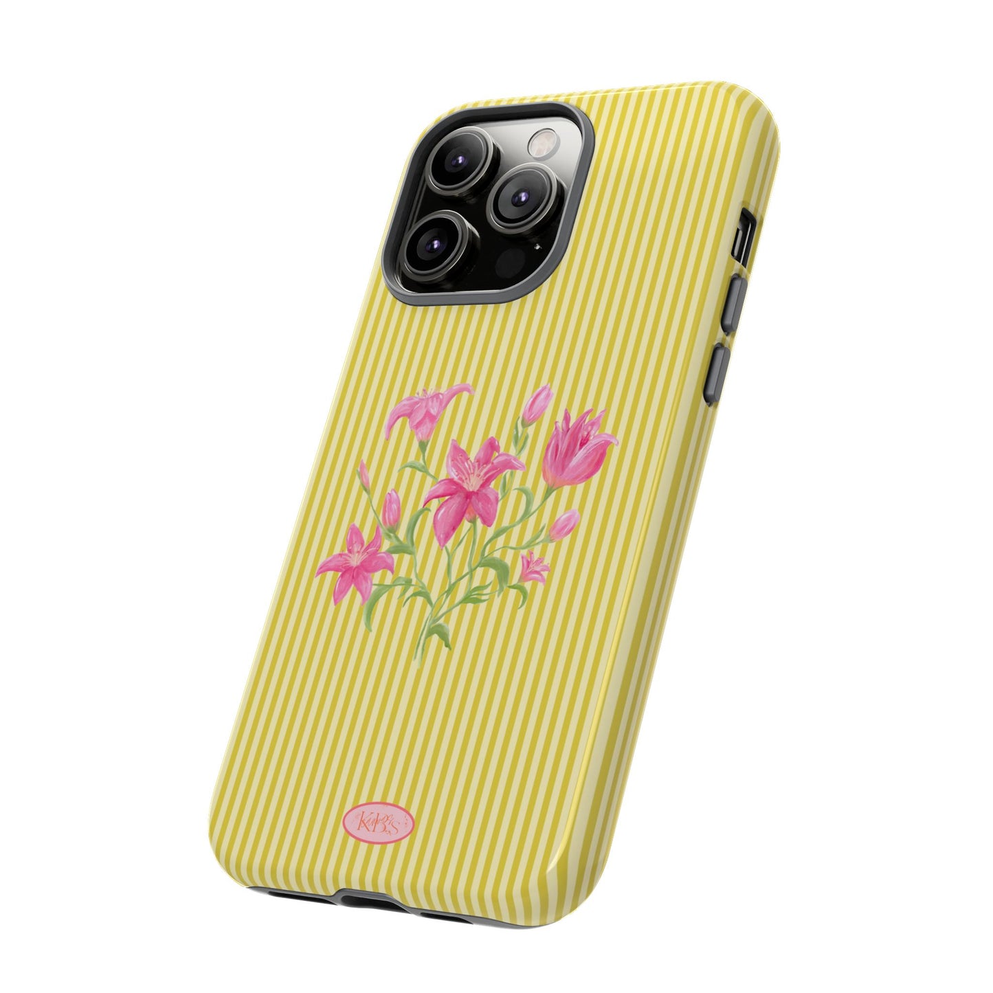 Lily Bloom Tough Case for iPhone - Yellow