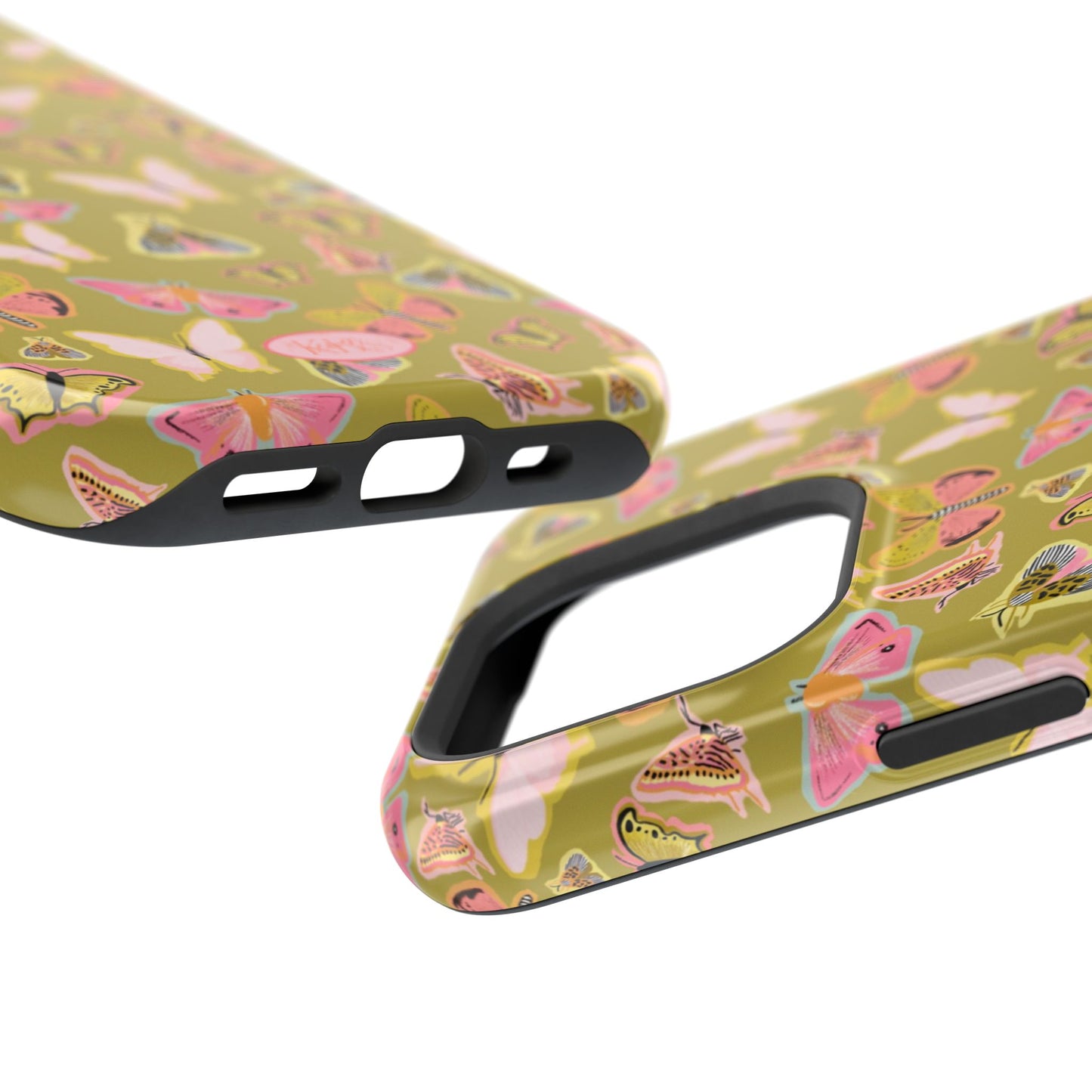 Butterfly Muse Mag Safe Case for iPhone - Green