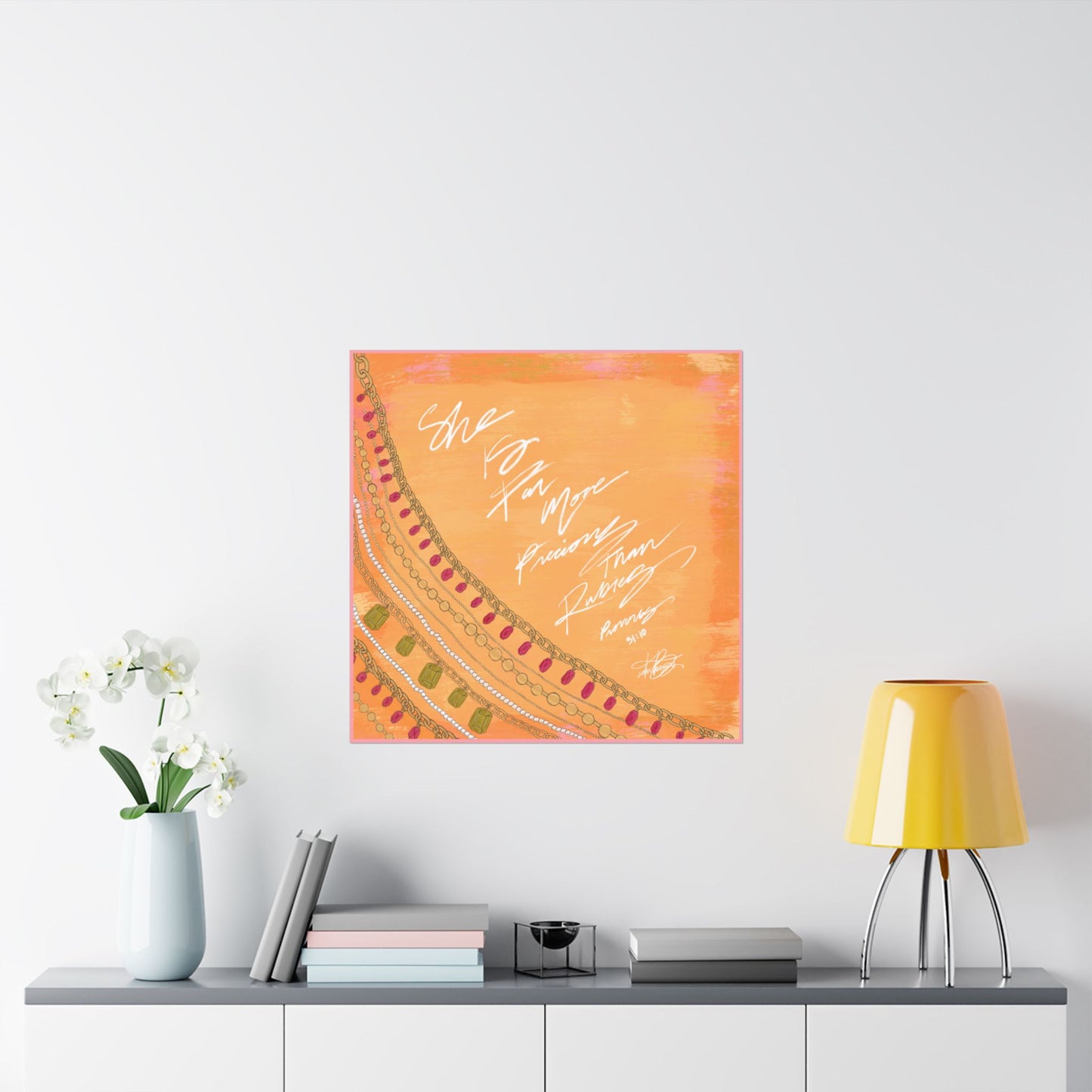 Proverbs 31 Scarf Photo Print