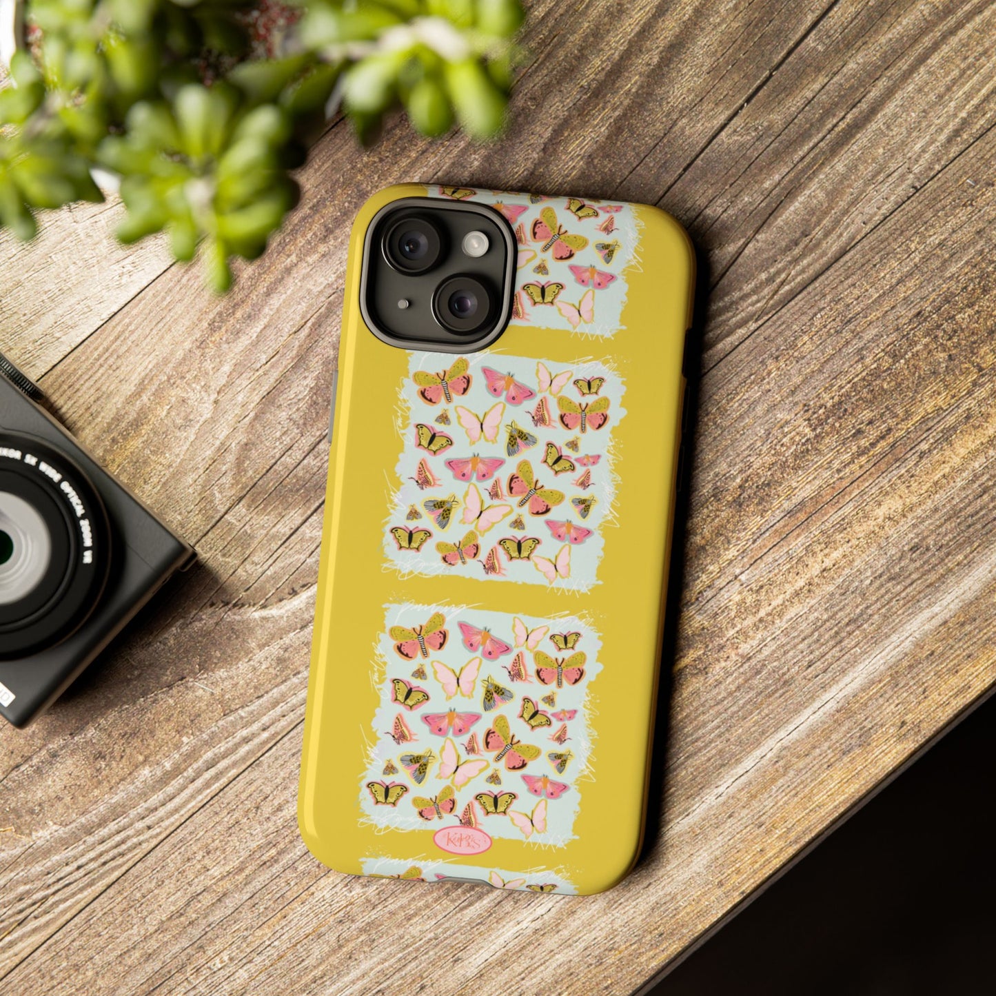Butterfly Muse Scarf Tough Case for iPhone