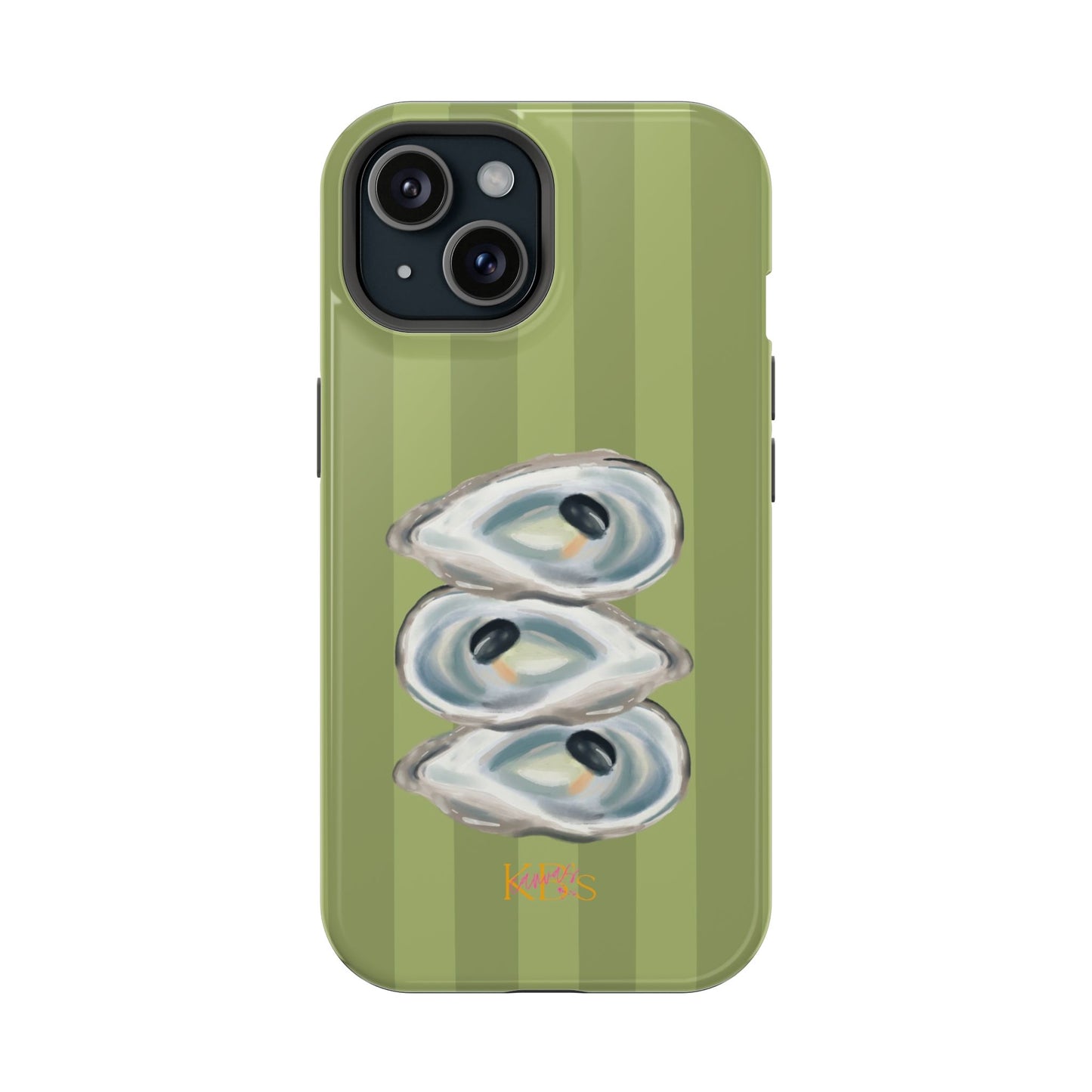 Striped Oyster Mag Safe Case