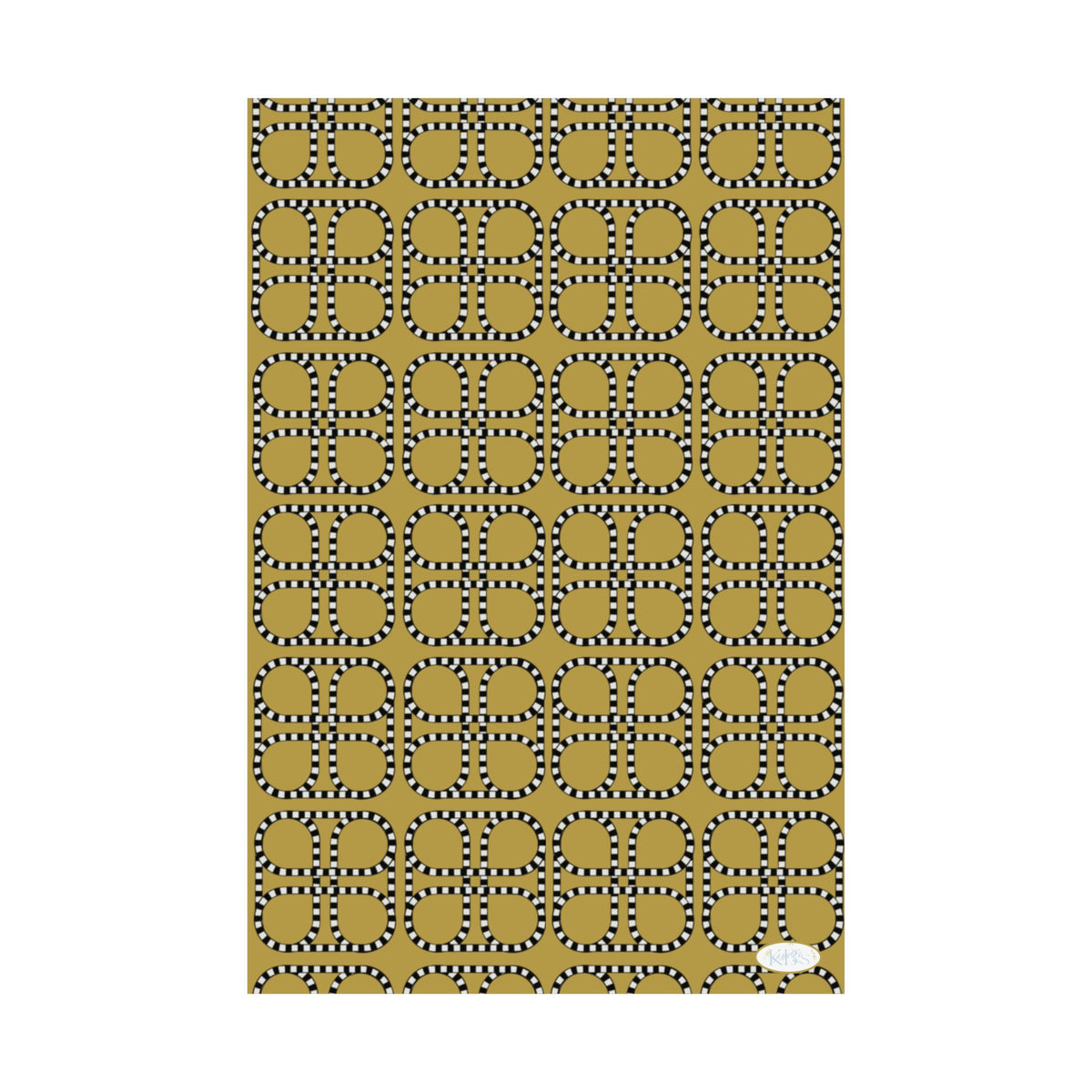 Looped Link Wall Print