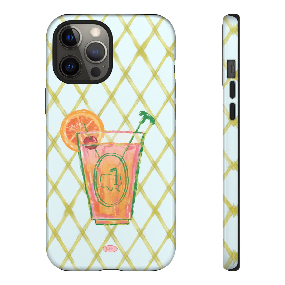 Azalea Cocktail Tough Case for iPhone
