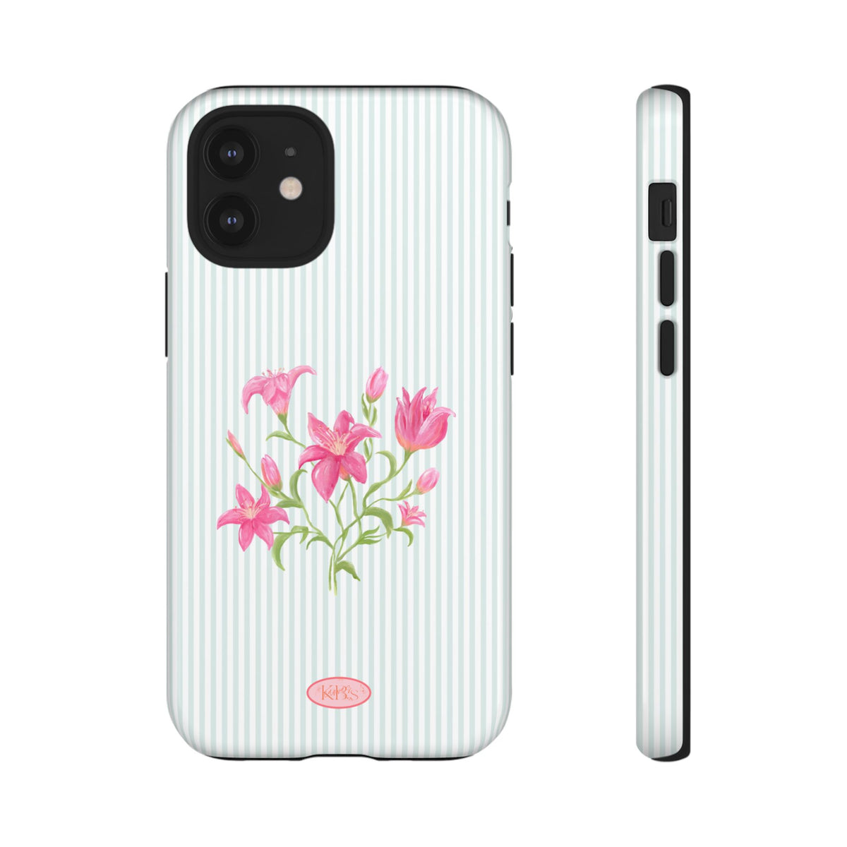 Lily Bloom Tough Case for iPhone - Blue