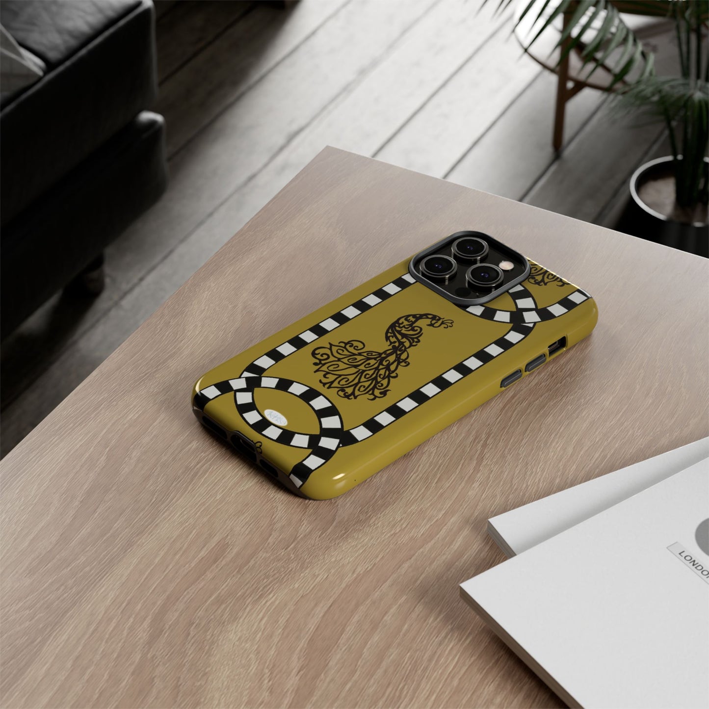 Feathered Stripe Tough Case for iPhone