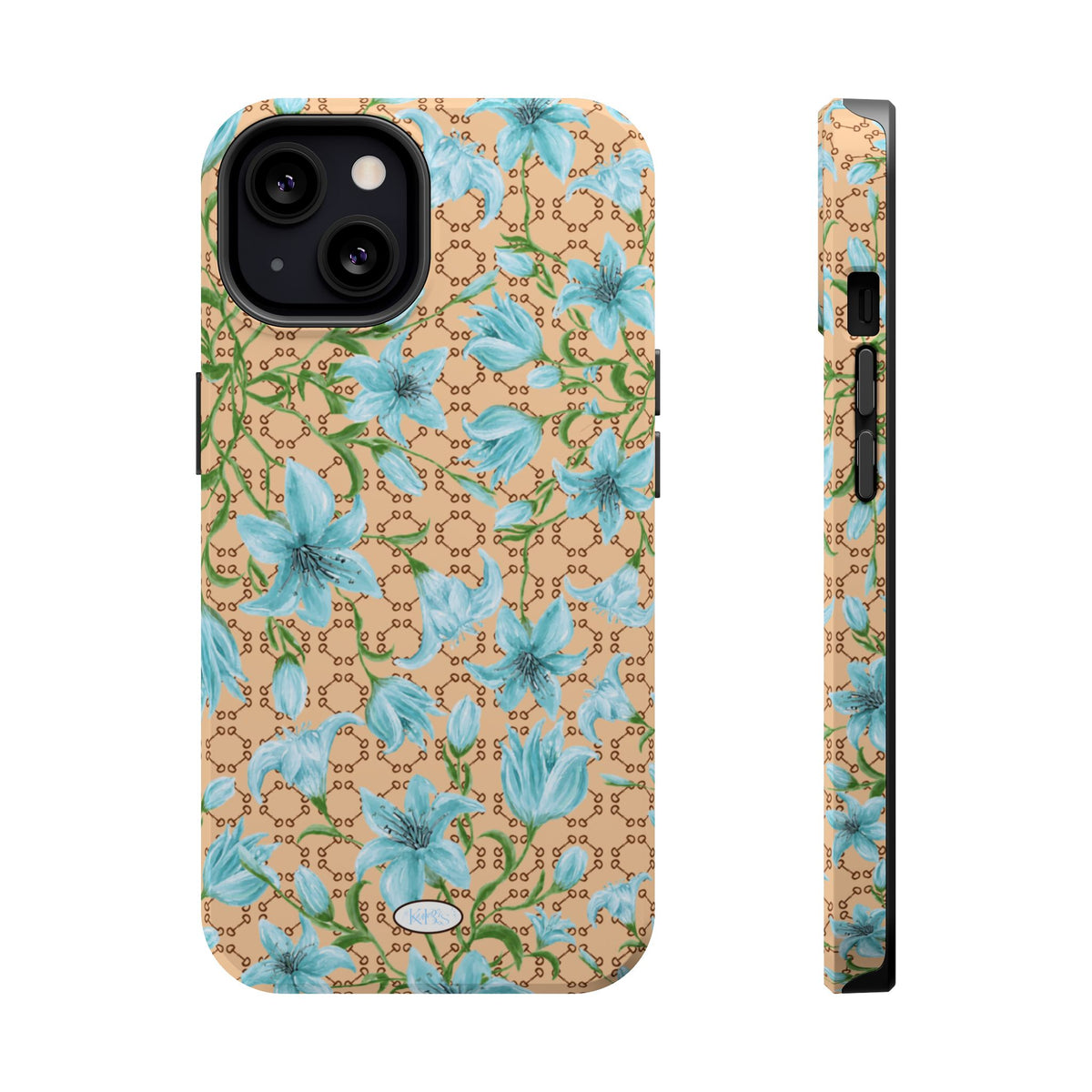 Horsebit Fleur Mag Safe Case for iPhone