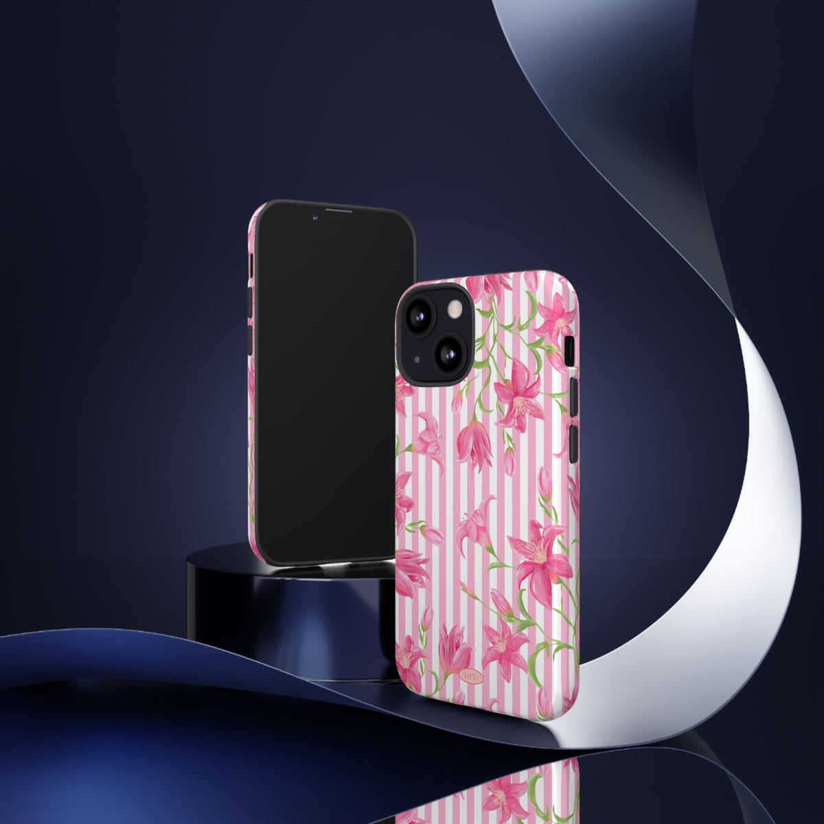 Azalea Stripe Tough Case for iPhone - Pink