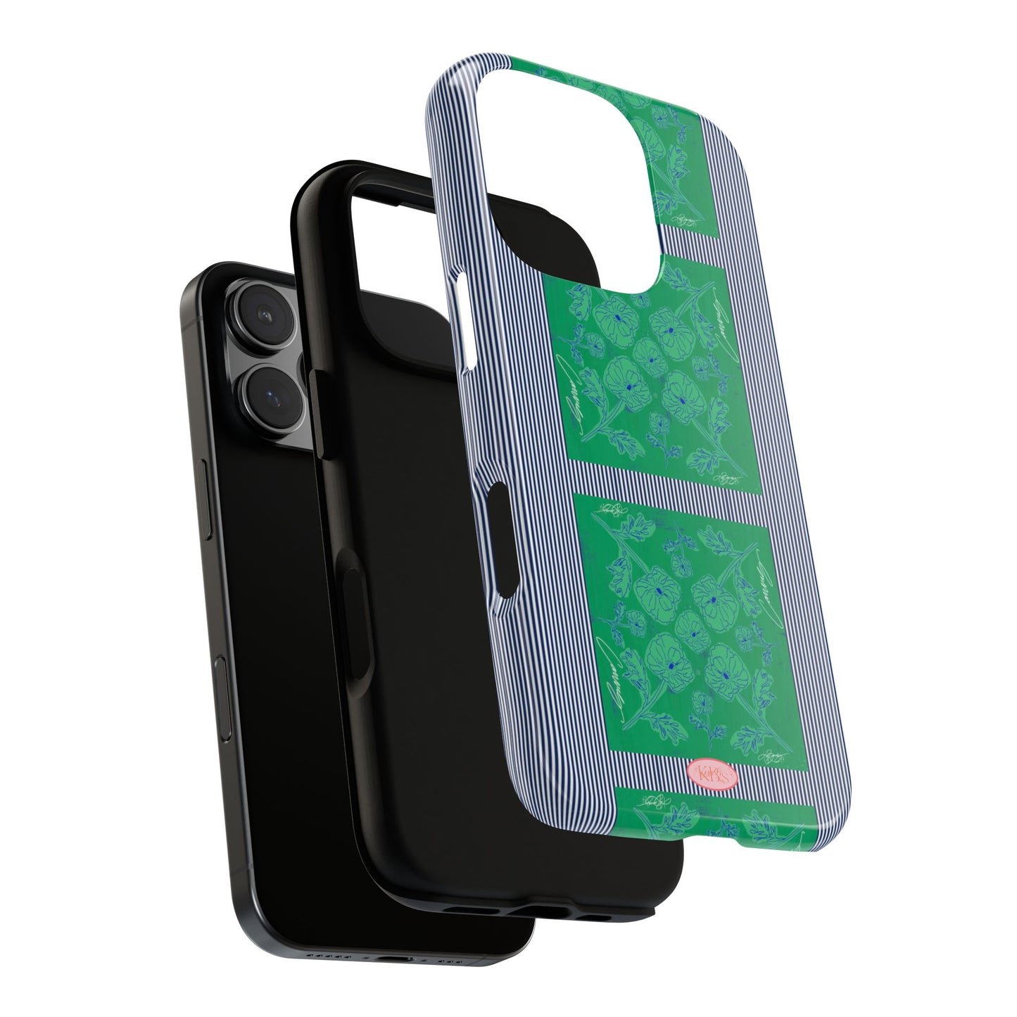 Flora Bloom Scarf Tough Case for iPhone