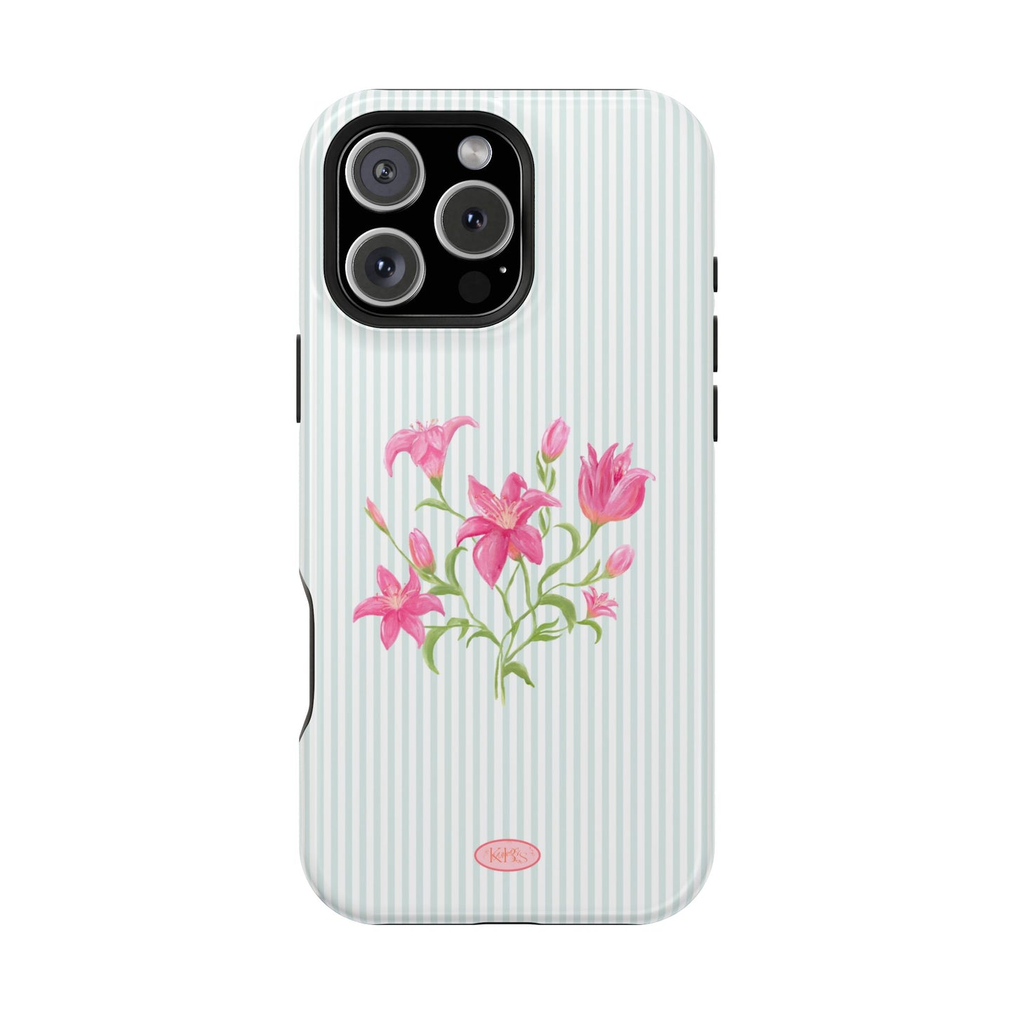 Lily Bloom Mag Safe Case for iPhone - Blue