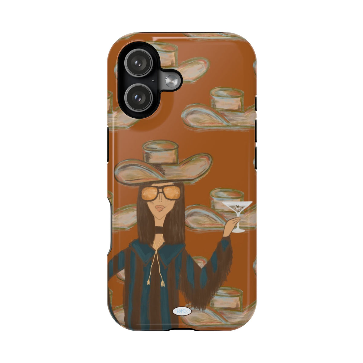 Cocktail Cowgirl Mag Safe Case for iPhone