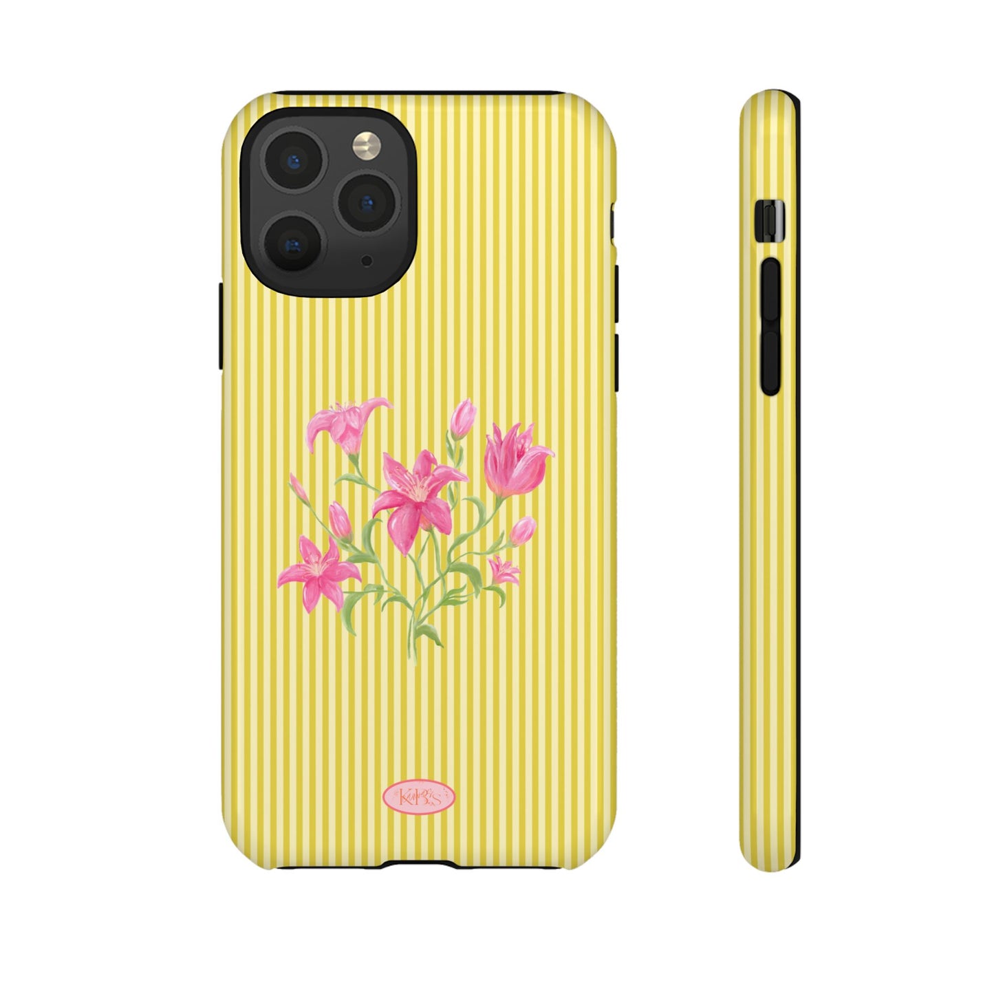 Lily Bloom Tough Case for iPhone - Yellow