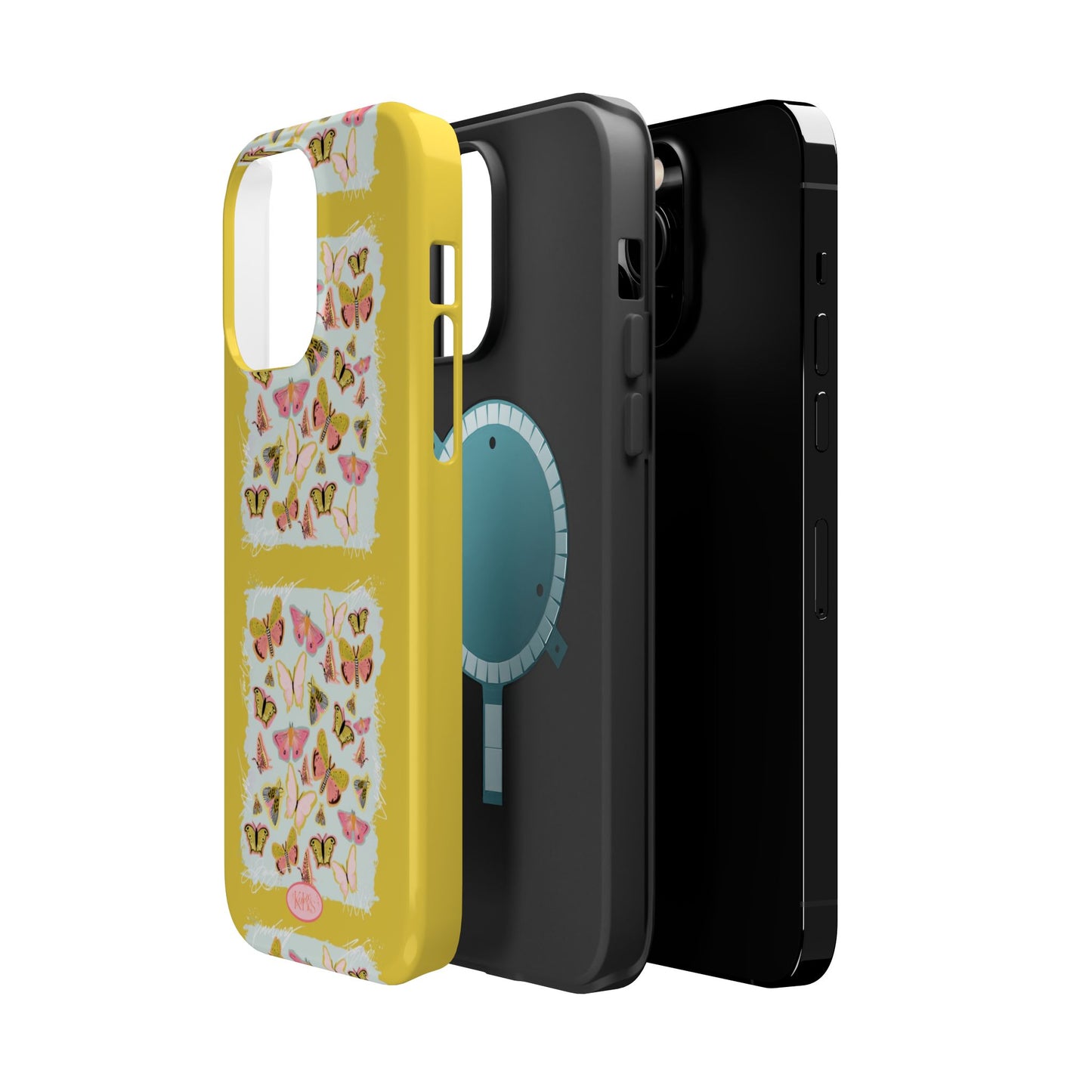 Butterfly Collage Mag Safe Case for iPhone