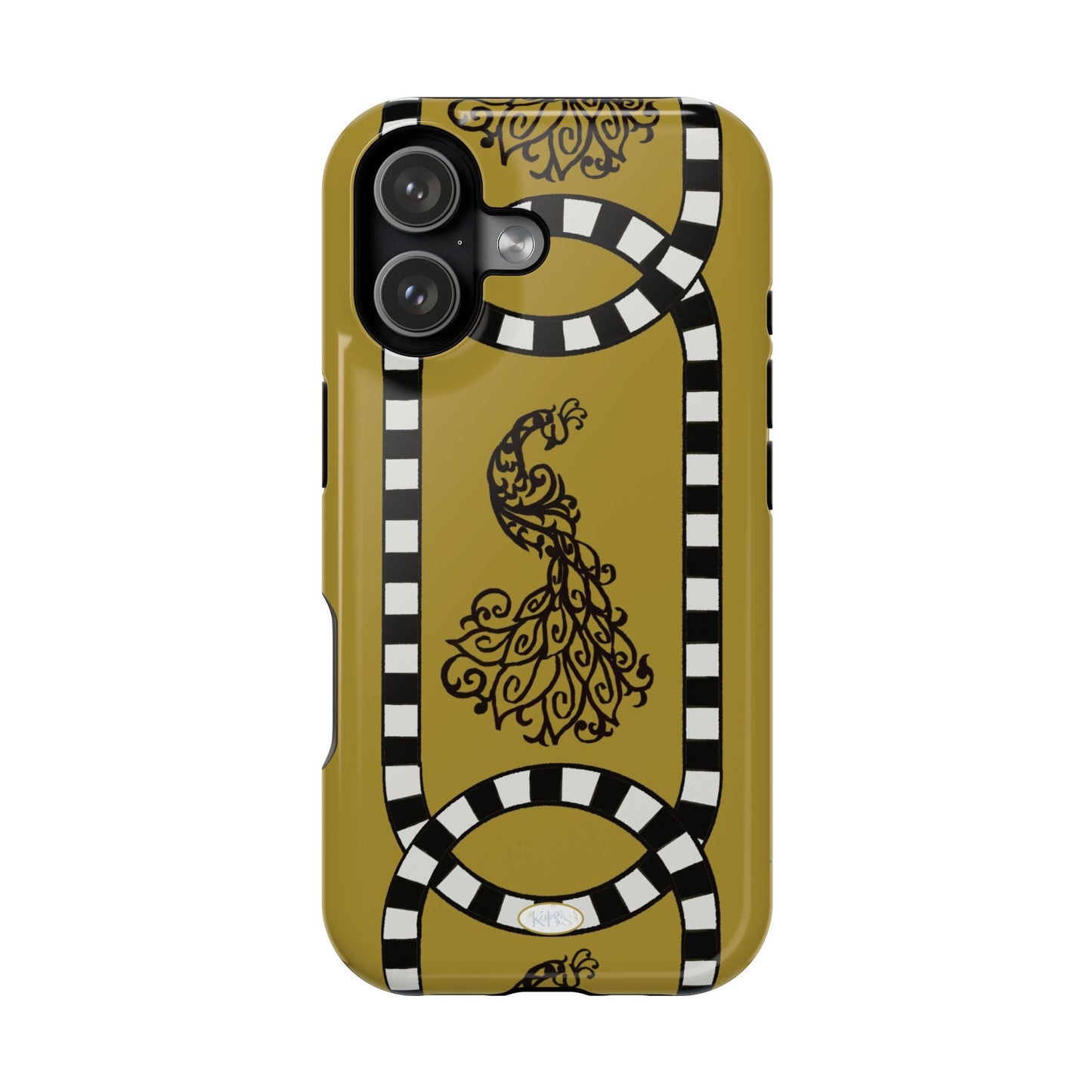 Feathered Stripe Mag Safe Case for iPhone