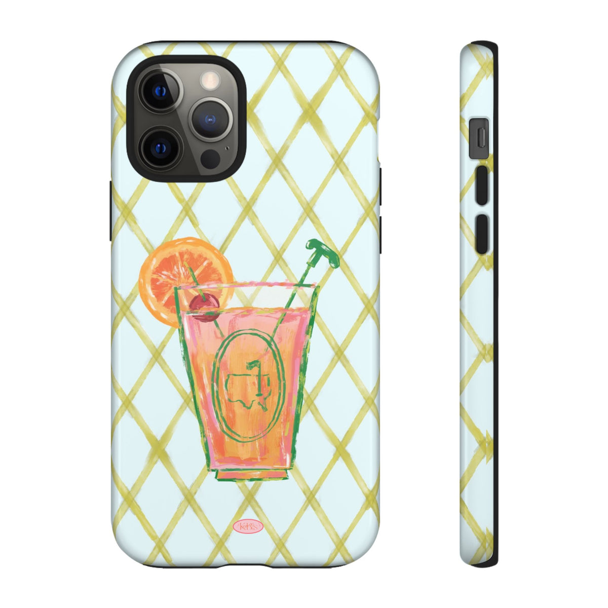 Azalea Cocktail Tough Case for iPhone