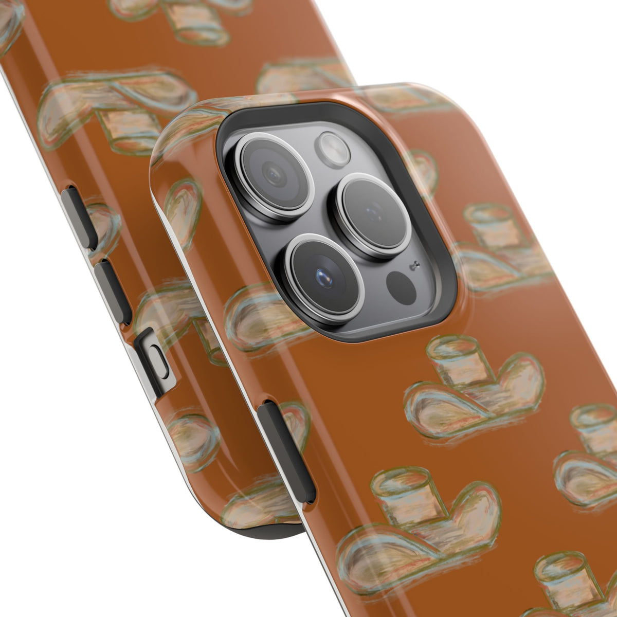 Cowboy Club Mag Safe Case for iPhone - Orange