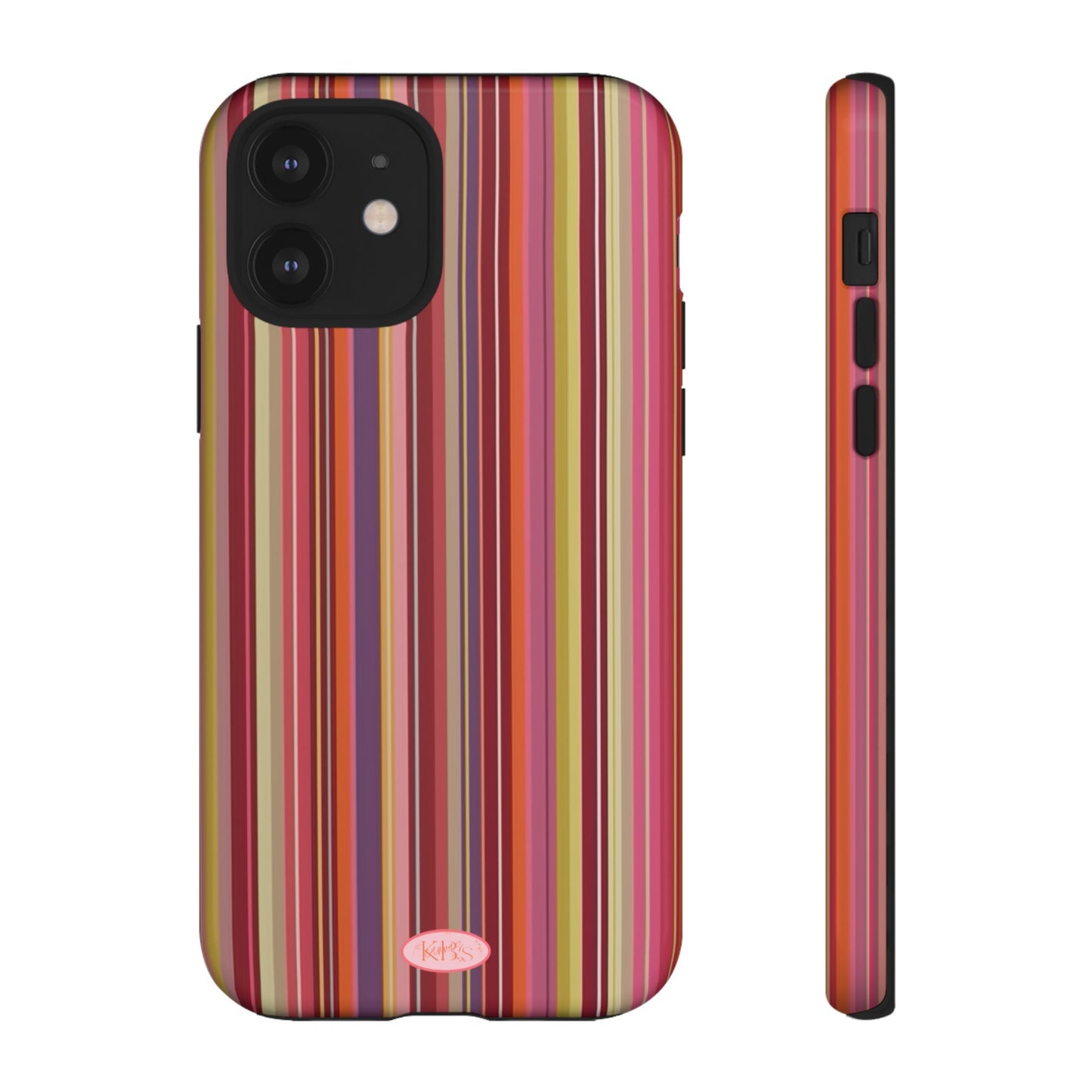 Colorful Striped Phone Case - Tough Cases