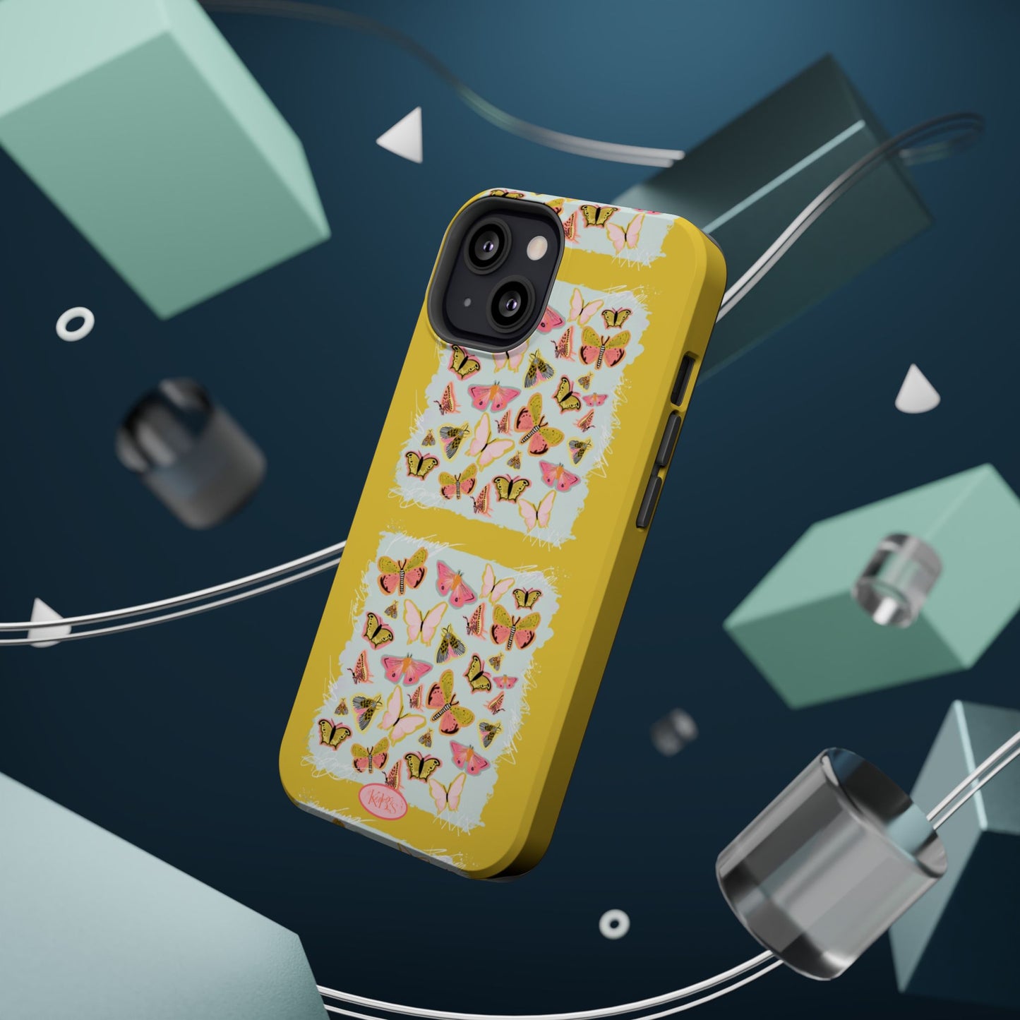 Butterfly Muse Scarf Mag Safe Case for iPhone