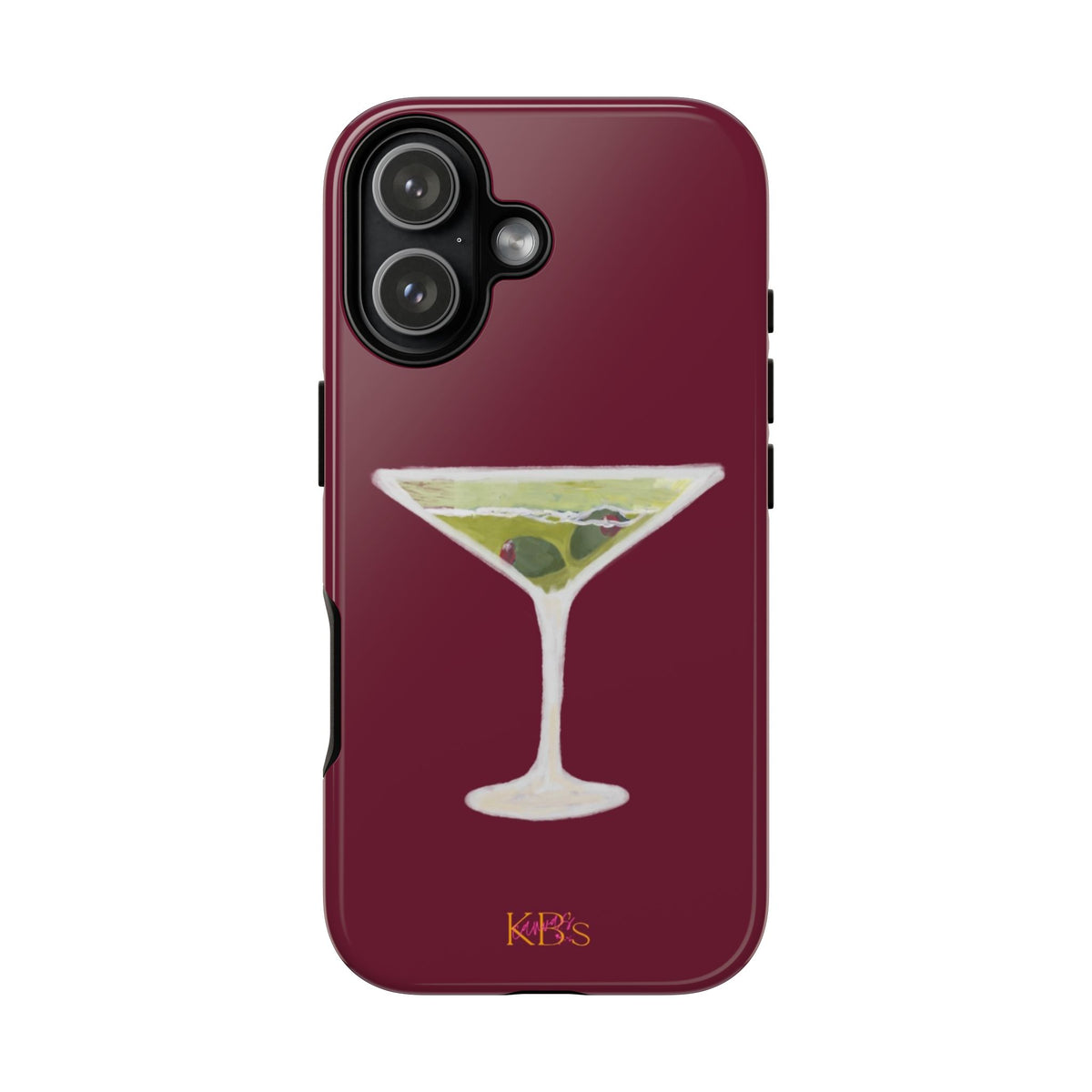 Maroon Martini Tough Case