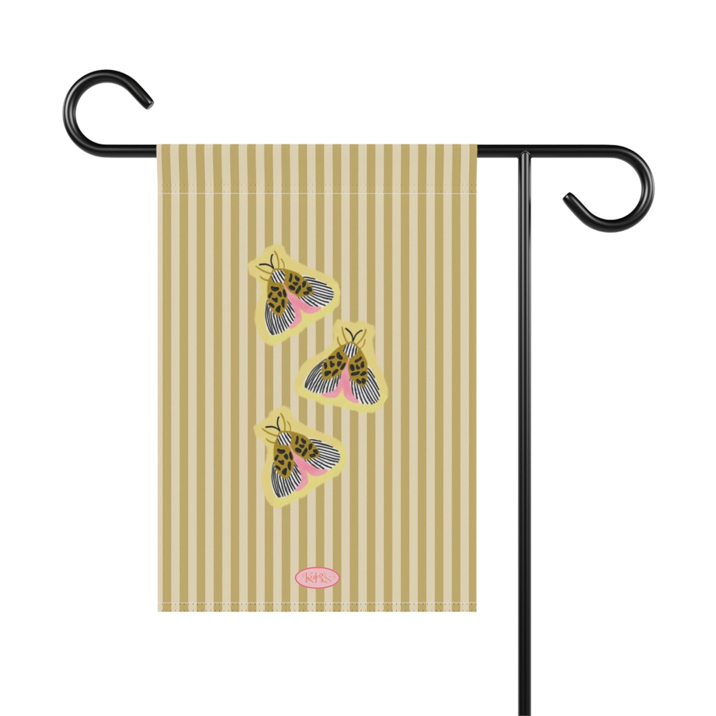 Velour Moth Garden Flag