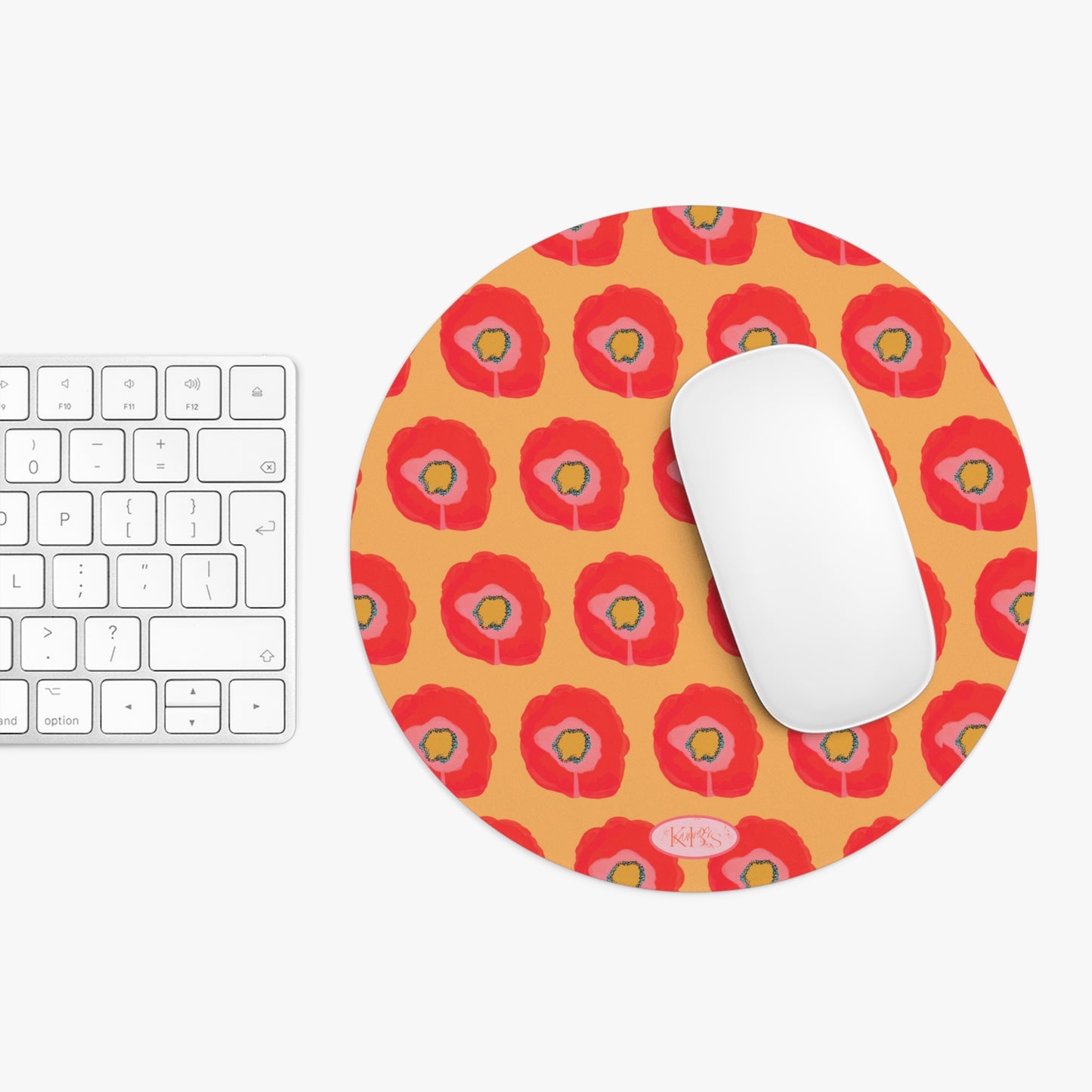 Poppy Fleur Mouse Pad