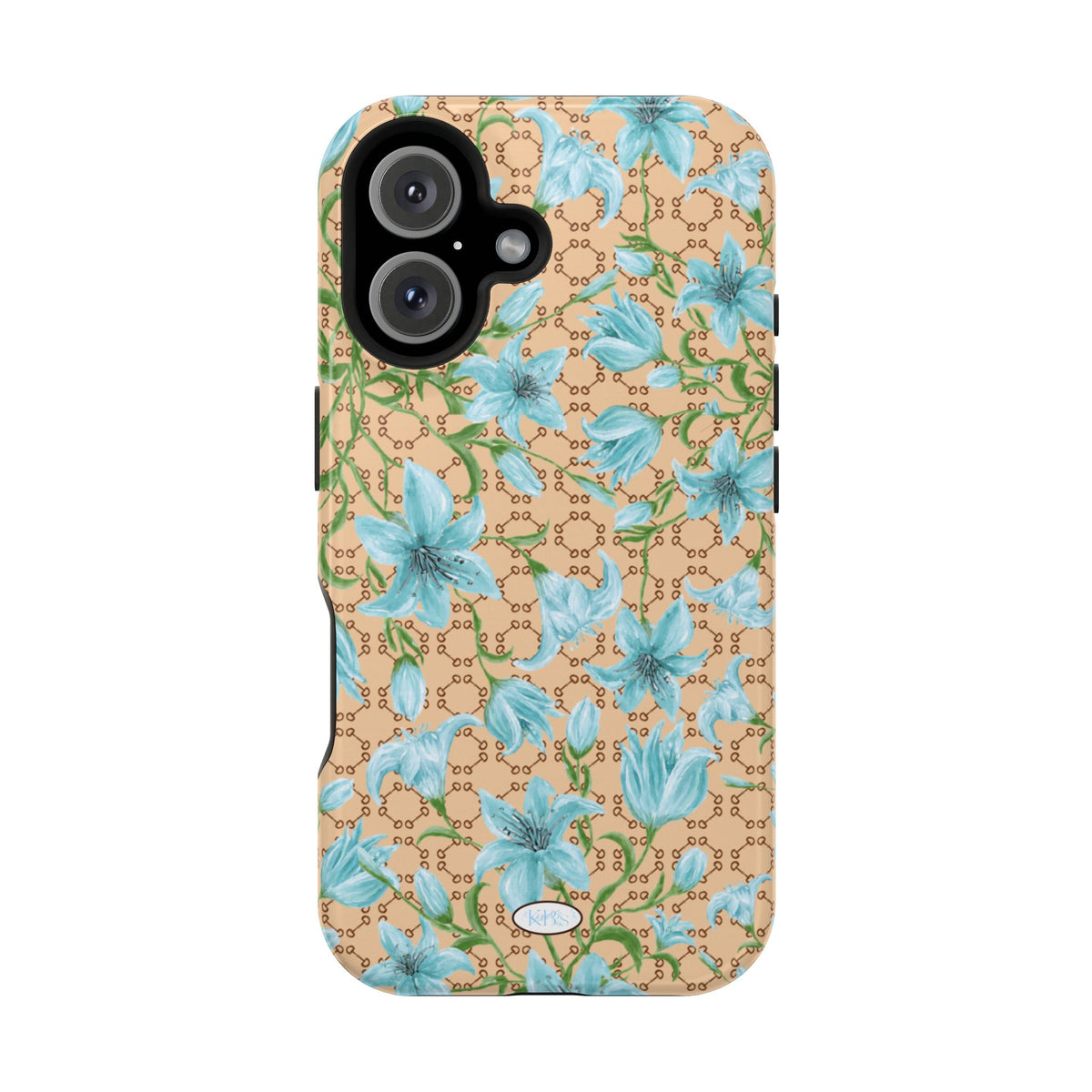 Horsebit Fleur Mag Safe Case for iPhone