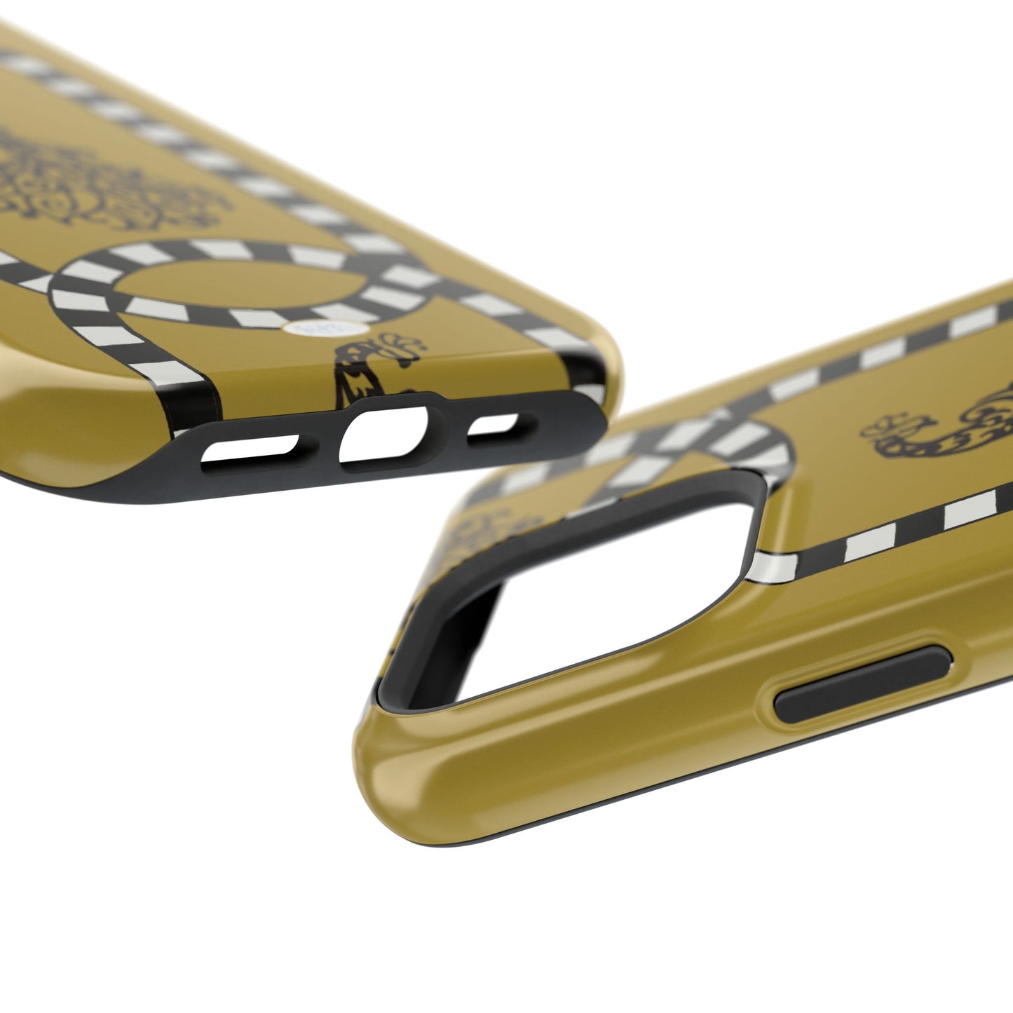 Feathered Stripe Mag Safe Case for iPhone