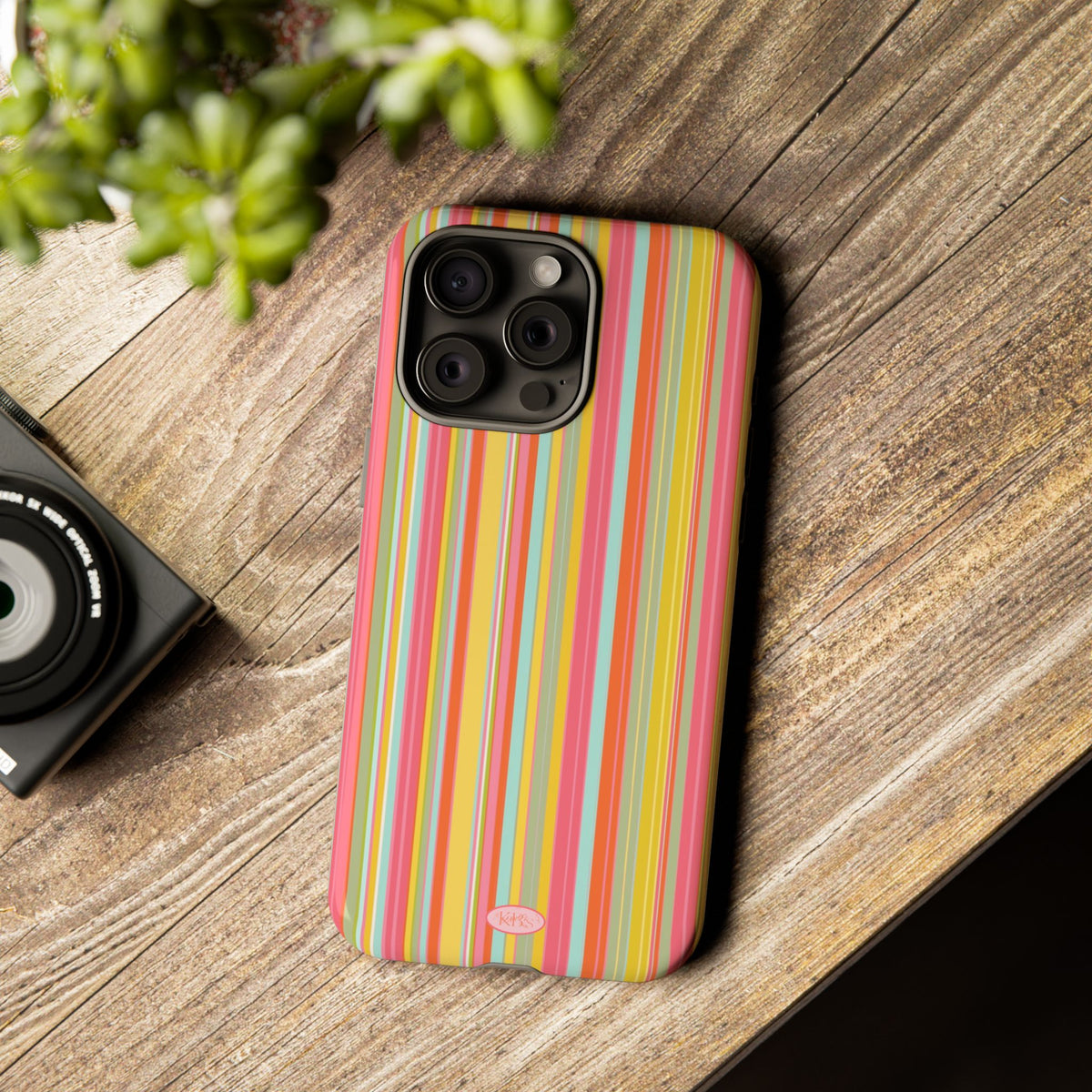 Poolside Stripe Tough Case for iPhone