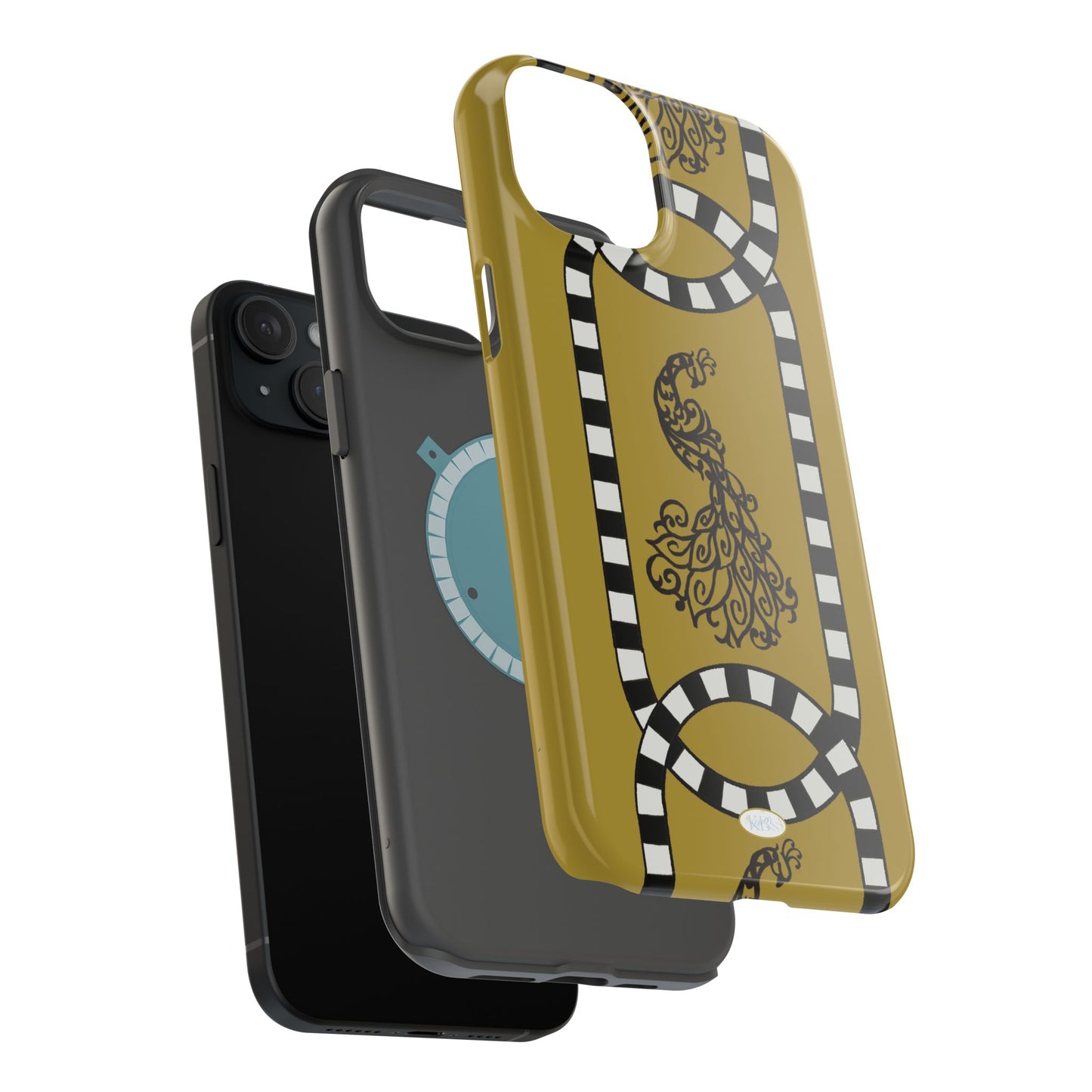 Feathered Stripe Mag Safe Case for iPhone