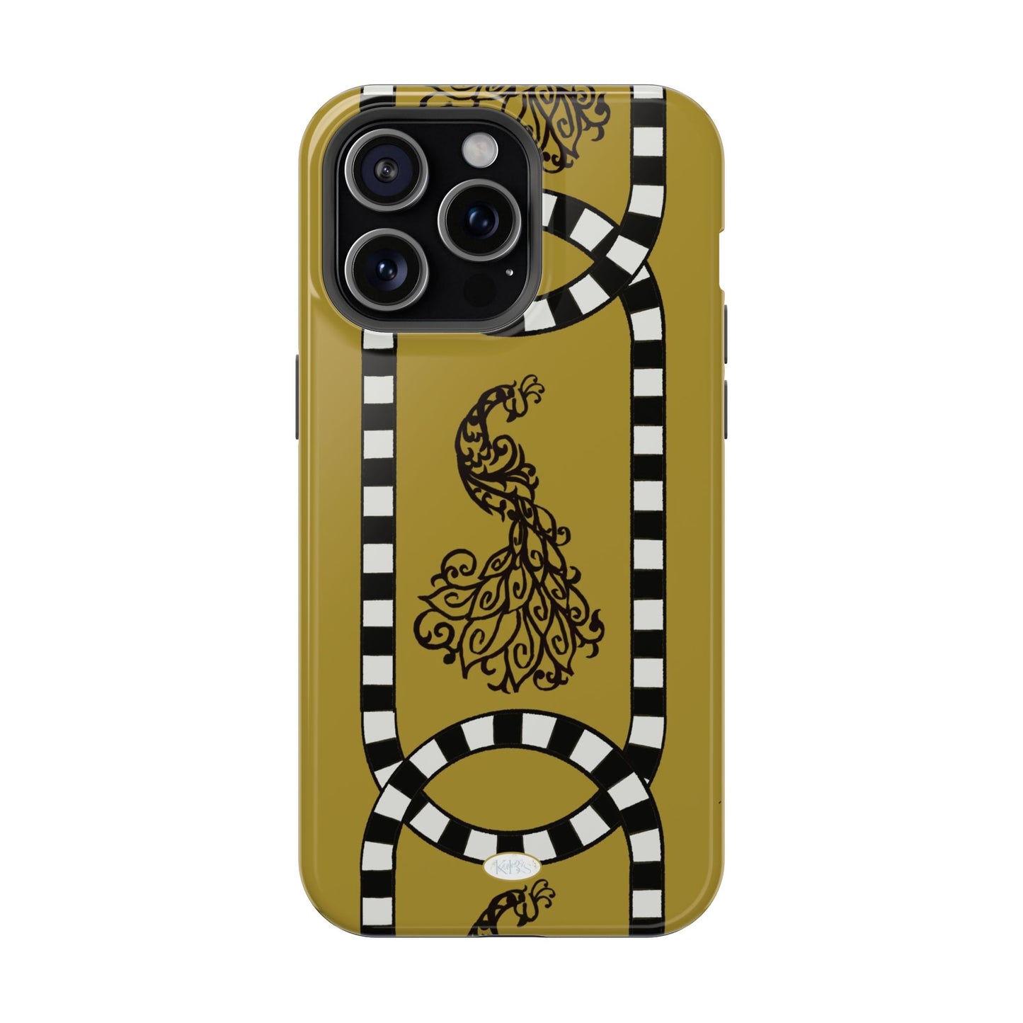 Feathered Stripe Mag Safe Case for iPhone