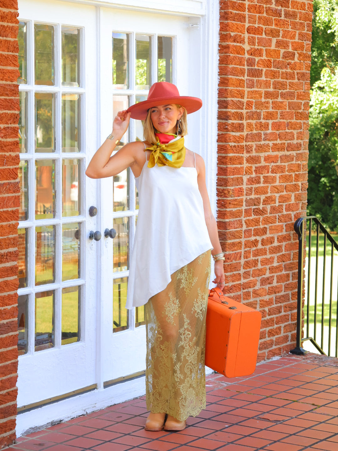 Marquis Mosaic Silk Scarf