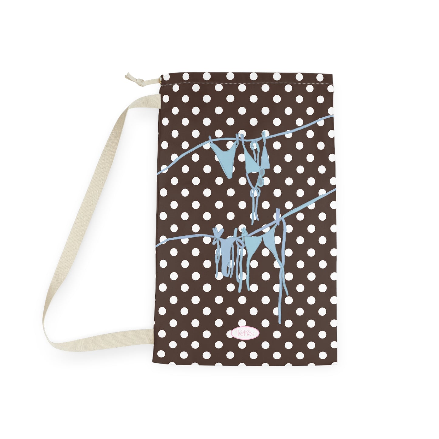 Polka Dot Bikini Laundry Bag