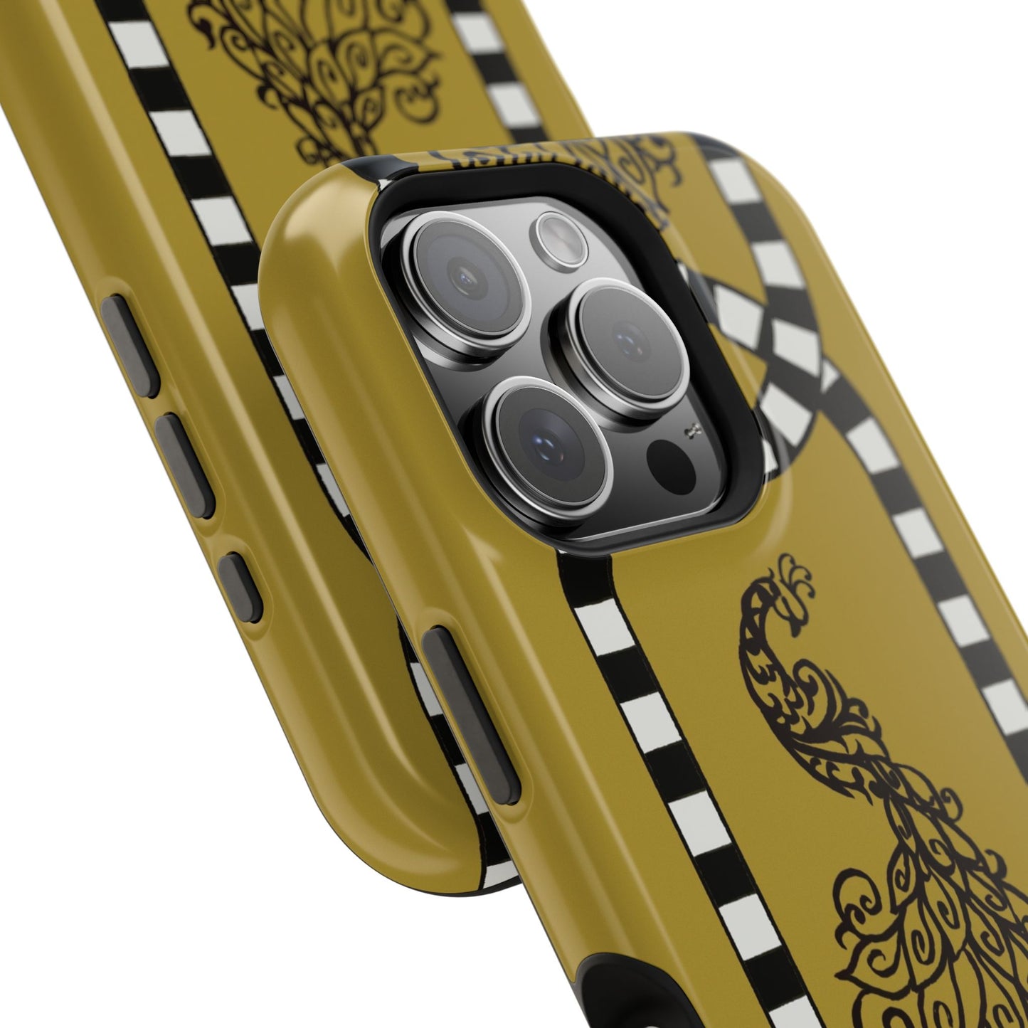 Feathered Stripe Mag Safe Case for iPhone