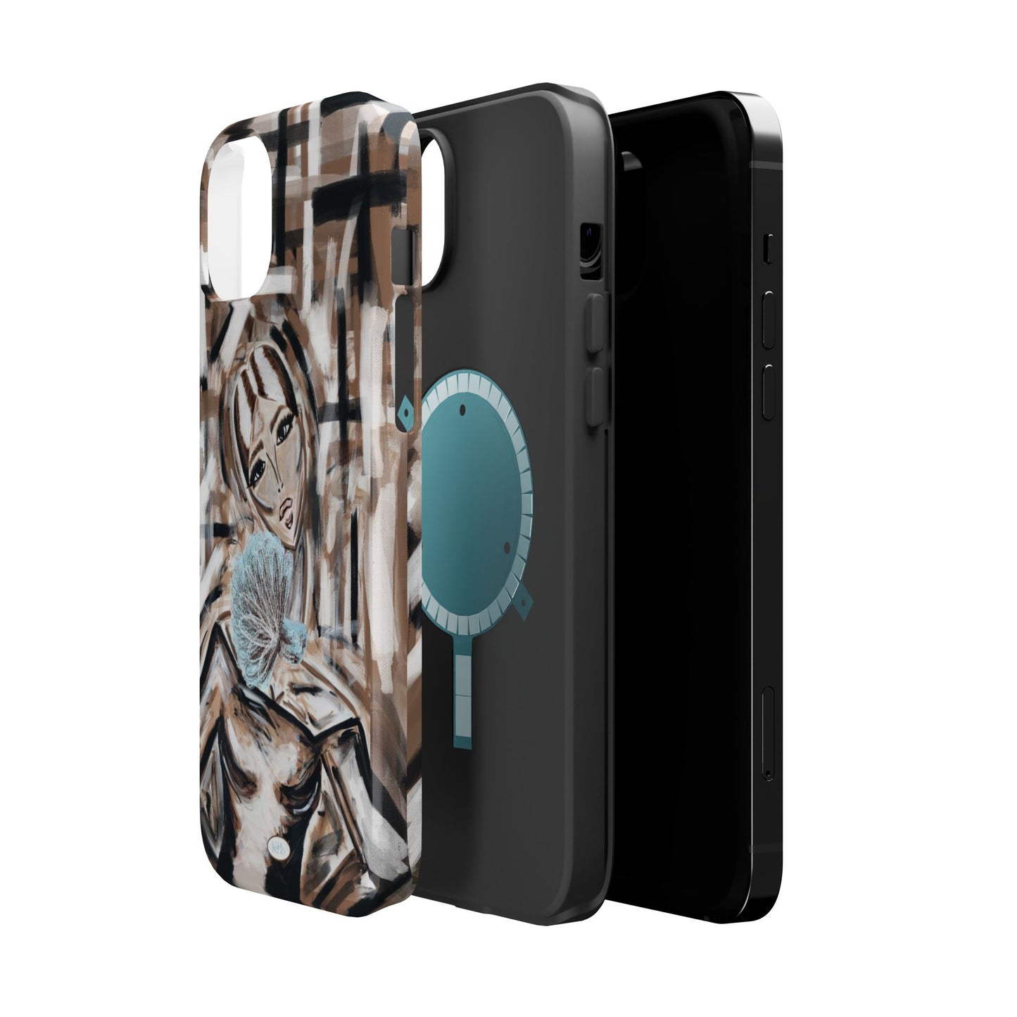 Quinn Parker Mag Safe Case for iPhone - Blue